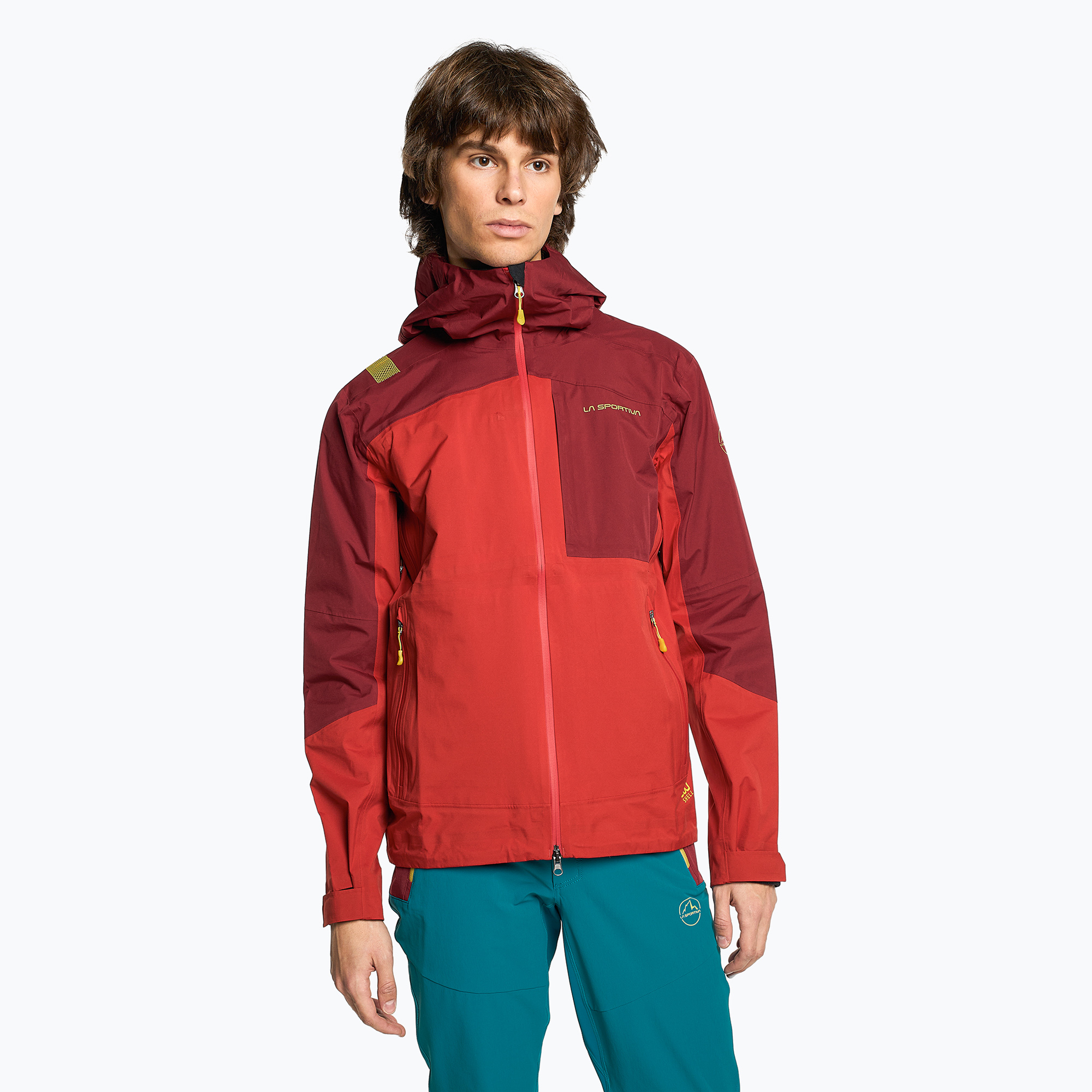 Giacca antipioggia La Sportiva Northstar Evo Shell sunset/sangria da uomo