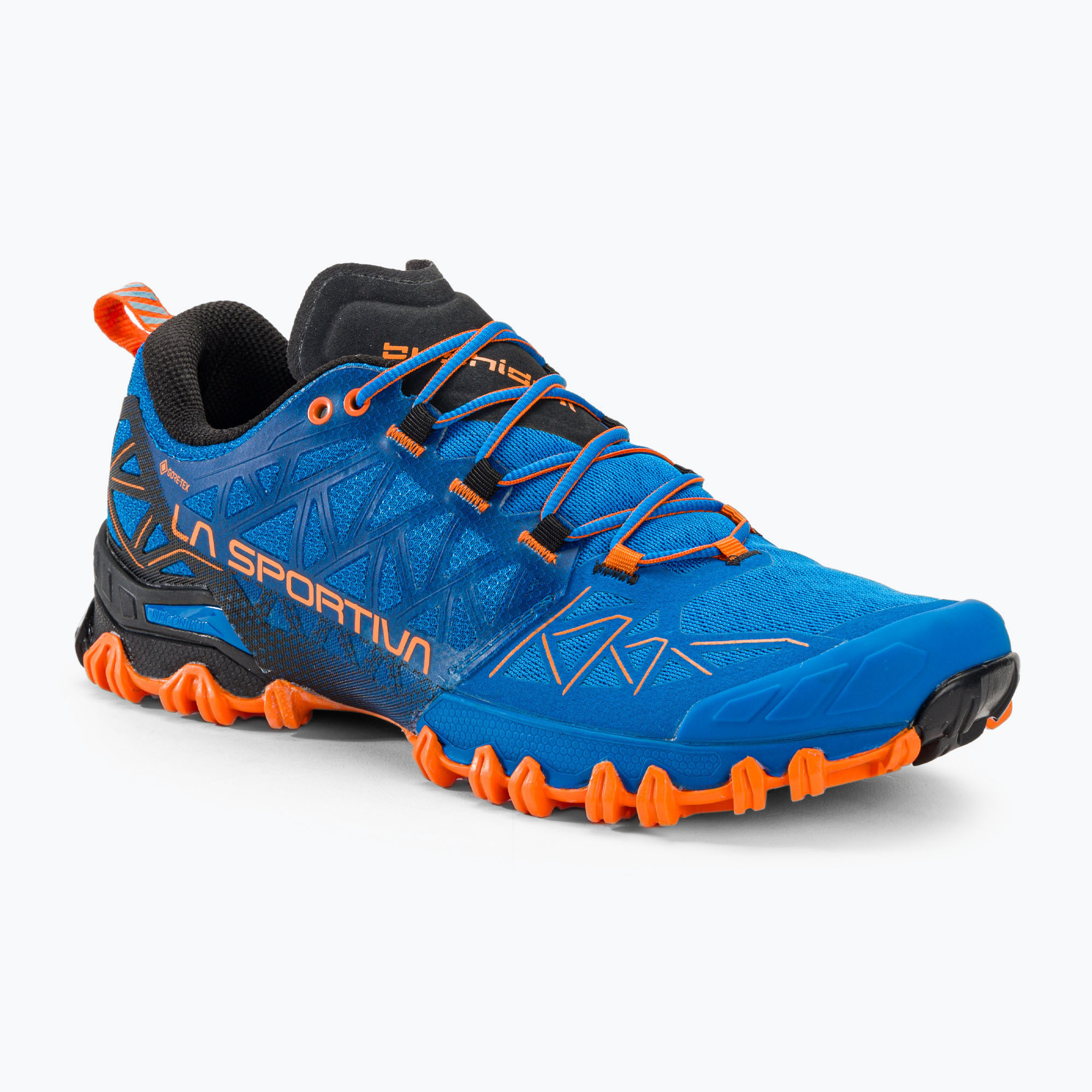 Scarpe da corsa La Sportiva Bushido II Gtx blu elettrico/tigre uomo (41.5 EU) (Bushido II GTX 46Y634206)