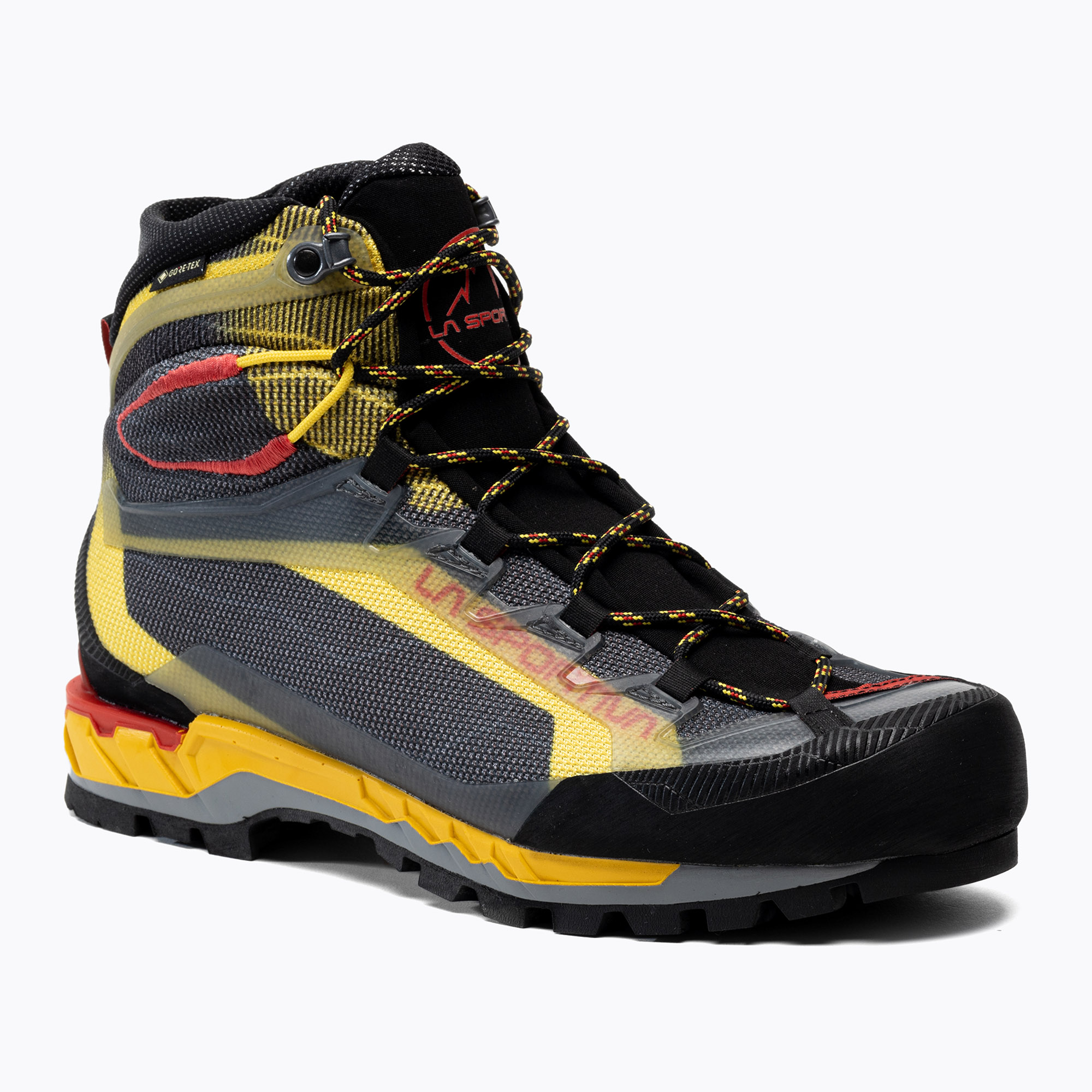 Scarponi da montagna La Sportiva Trango Tech GTX da uomo nero/giallo (43.5 EU) (Trango Tech GTX ZFMS054999100)