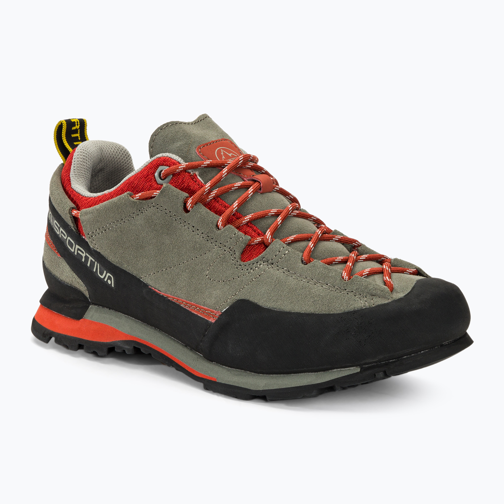 Scarpa da avvicinamento da uomo La Sportiva Boulder X clay/saffron