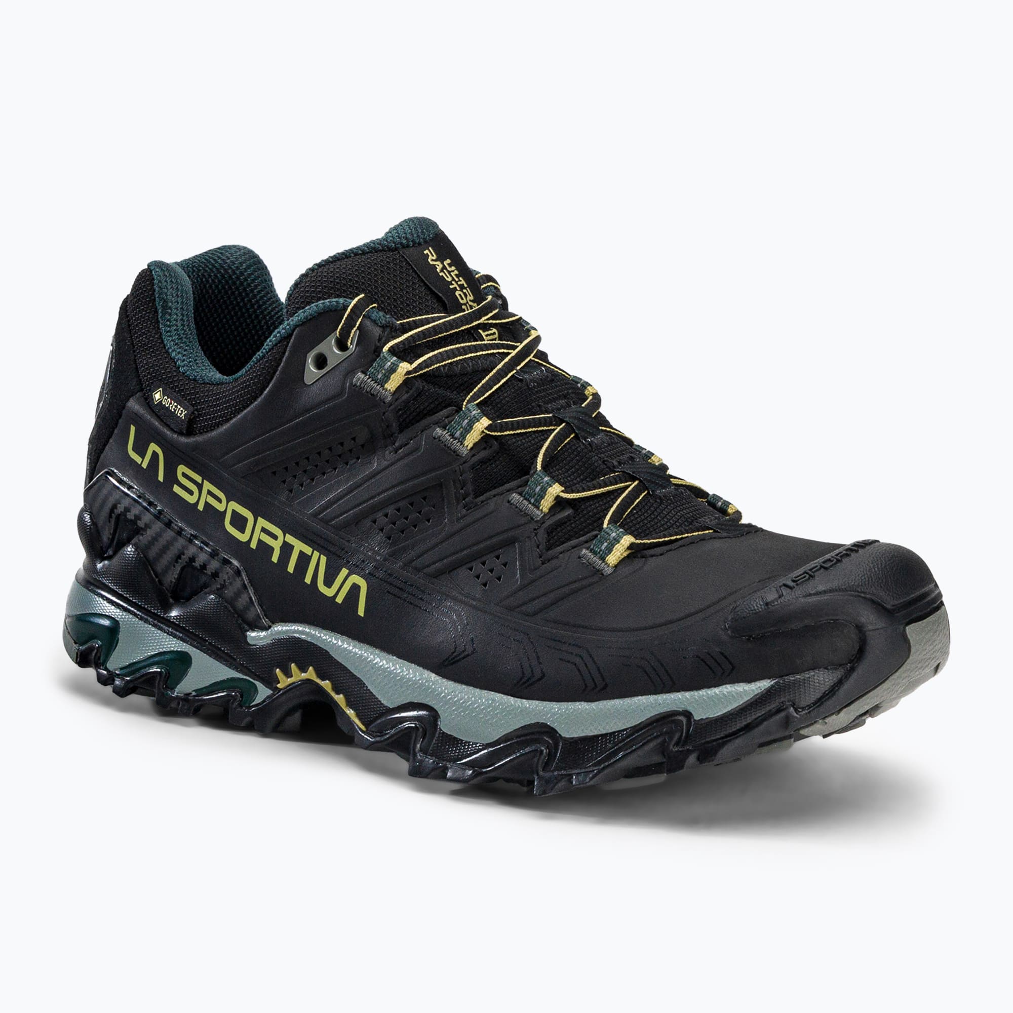 Scarponi da trekking da uomo La Sportiva Ultra Raptor II Leather GTX nero/cedro (47 EU) (Ultra Raptor II Leather GTX ZFHS058999811)
