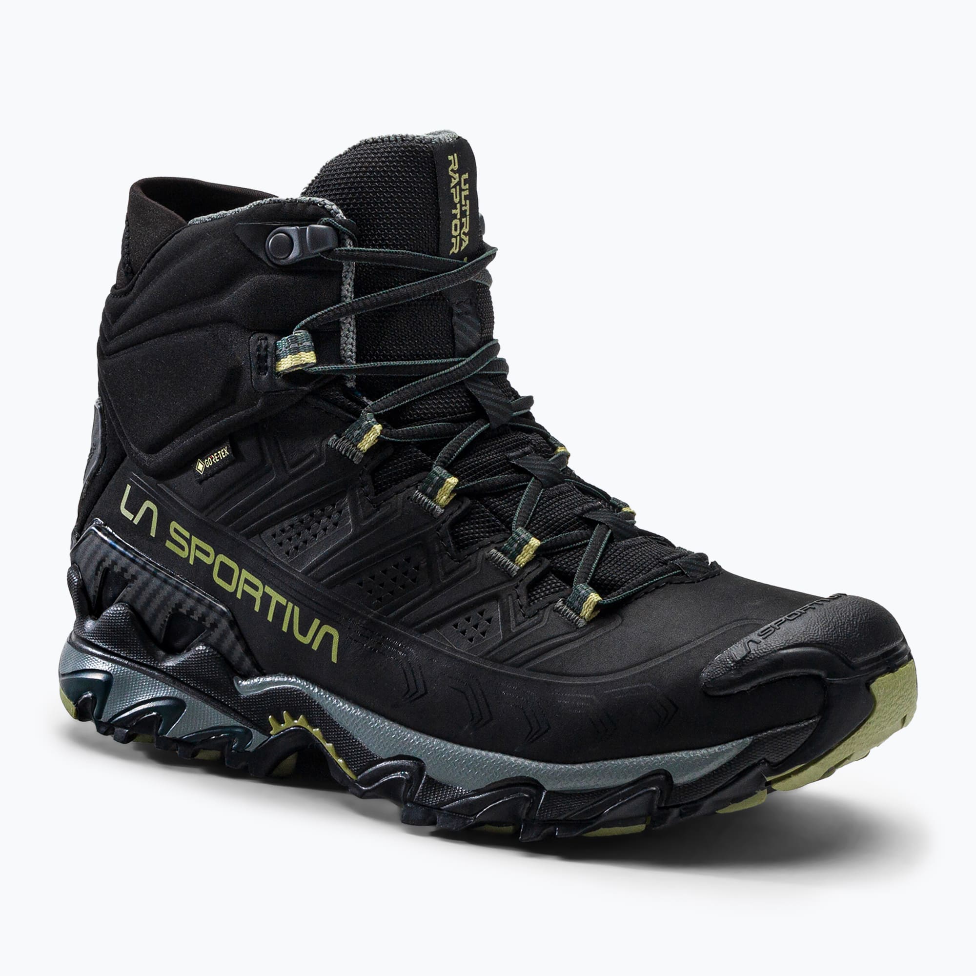 Scarpe da trekking da uomo La Sportiva Ultra Raptor II Mid Leather GTX nero/cedro (43 EU) (Ultra Raptor II Mid Leather GTX ZFHS060999811)