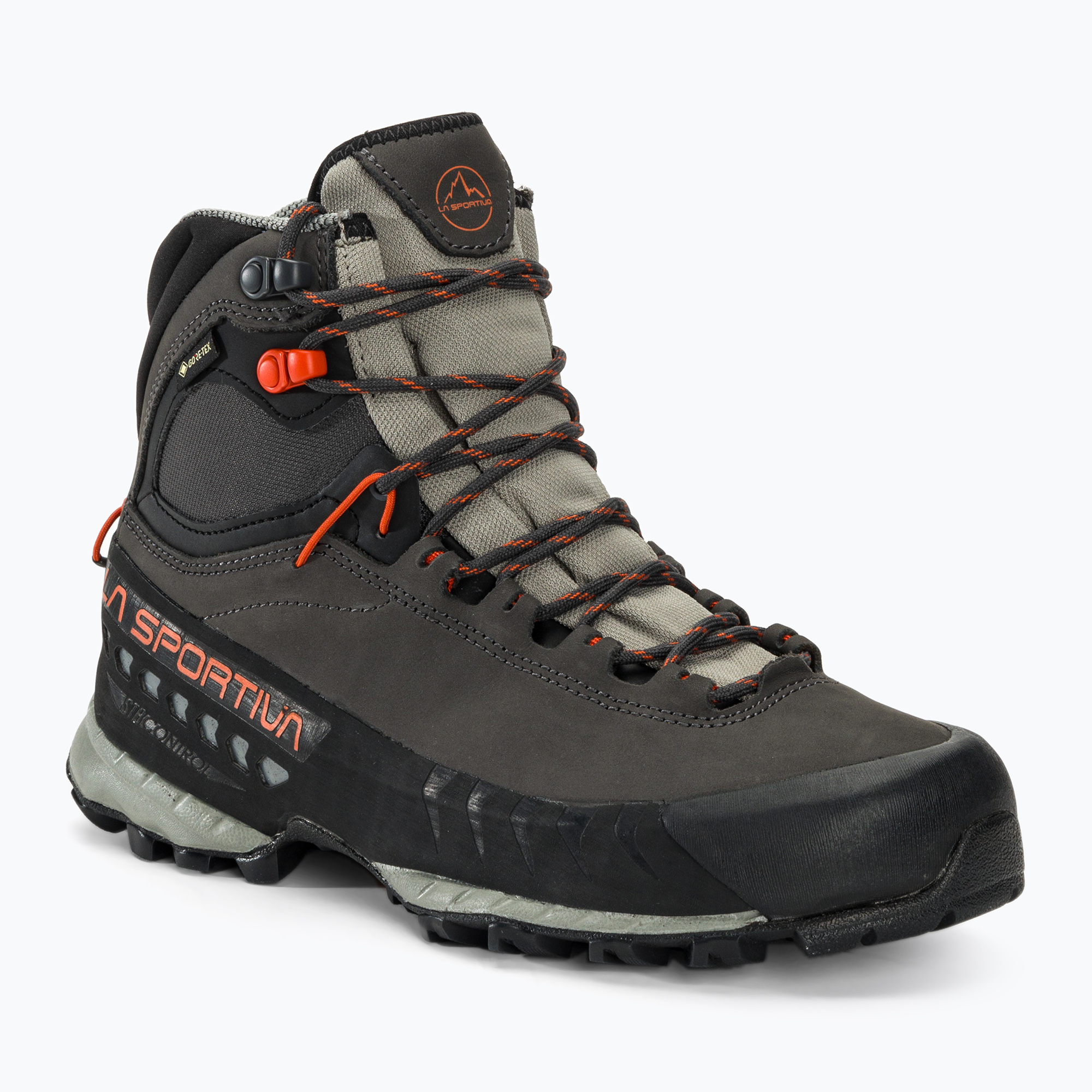 Stivali da trekking da donna La Sportiva TX5 GTX carbonio/paprika (37 EU) (TX5 GTX ZFHS030900318)