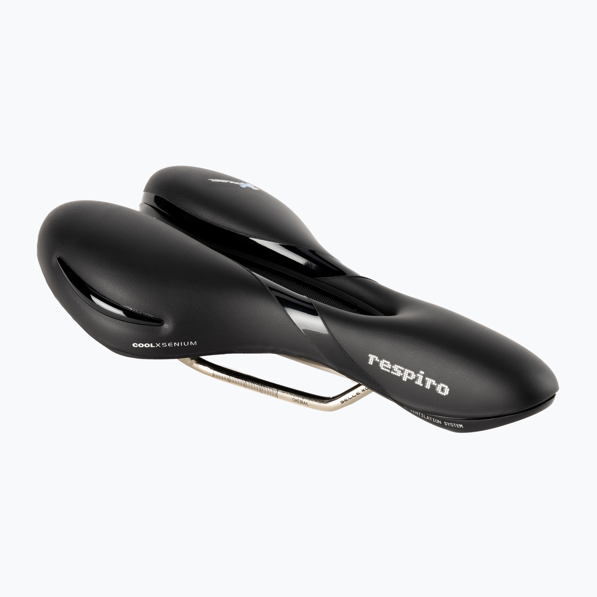 Selle Royal Respiro Soft Athletic per bicicletta 45st. nero (Respiro Soft Athletic 45St. SR-5130HRTB691L4)