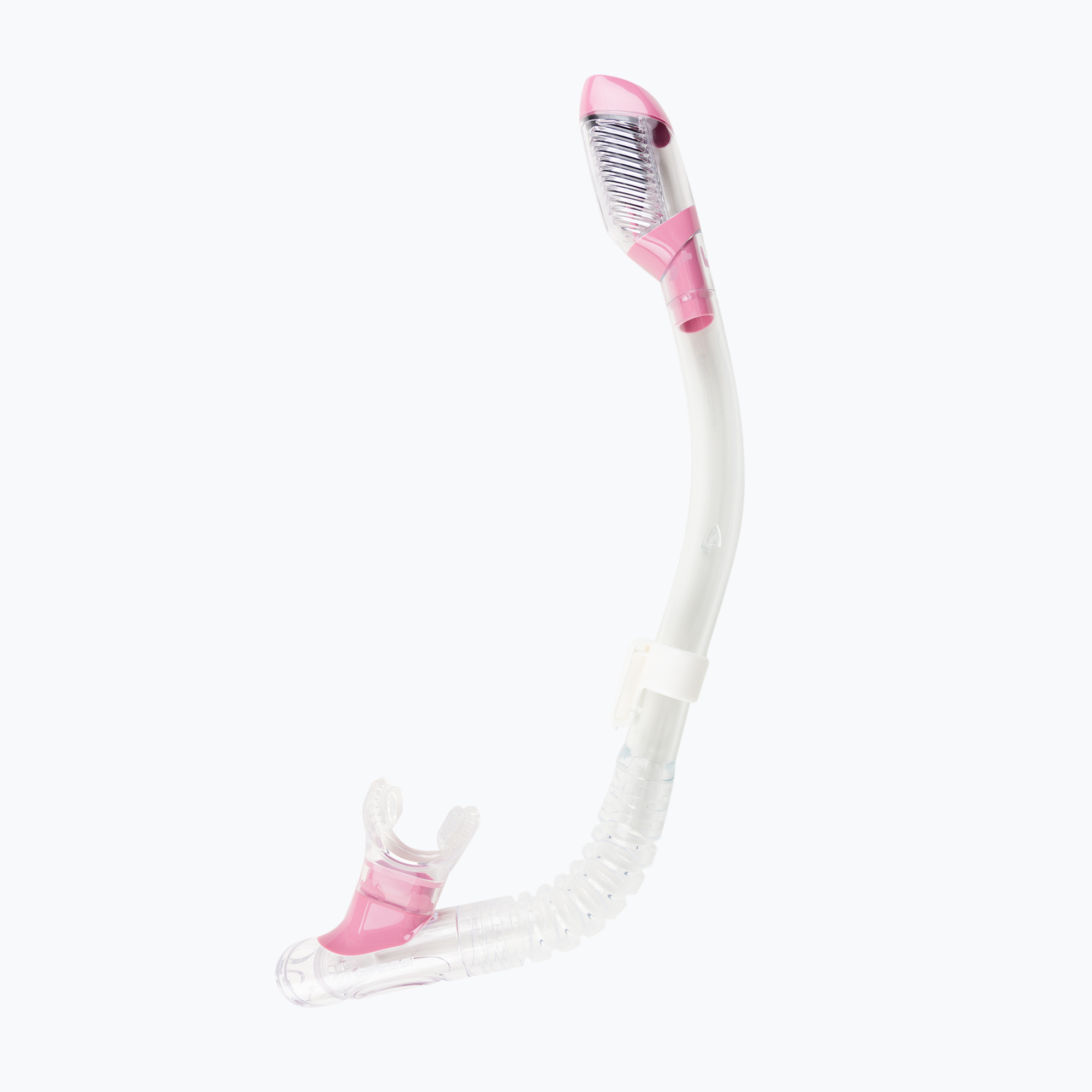 Snorkel per bambini Cressi Mini Dry sil. trasparente/rosa (Mini Dry ES258840)