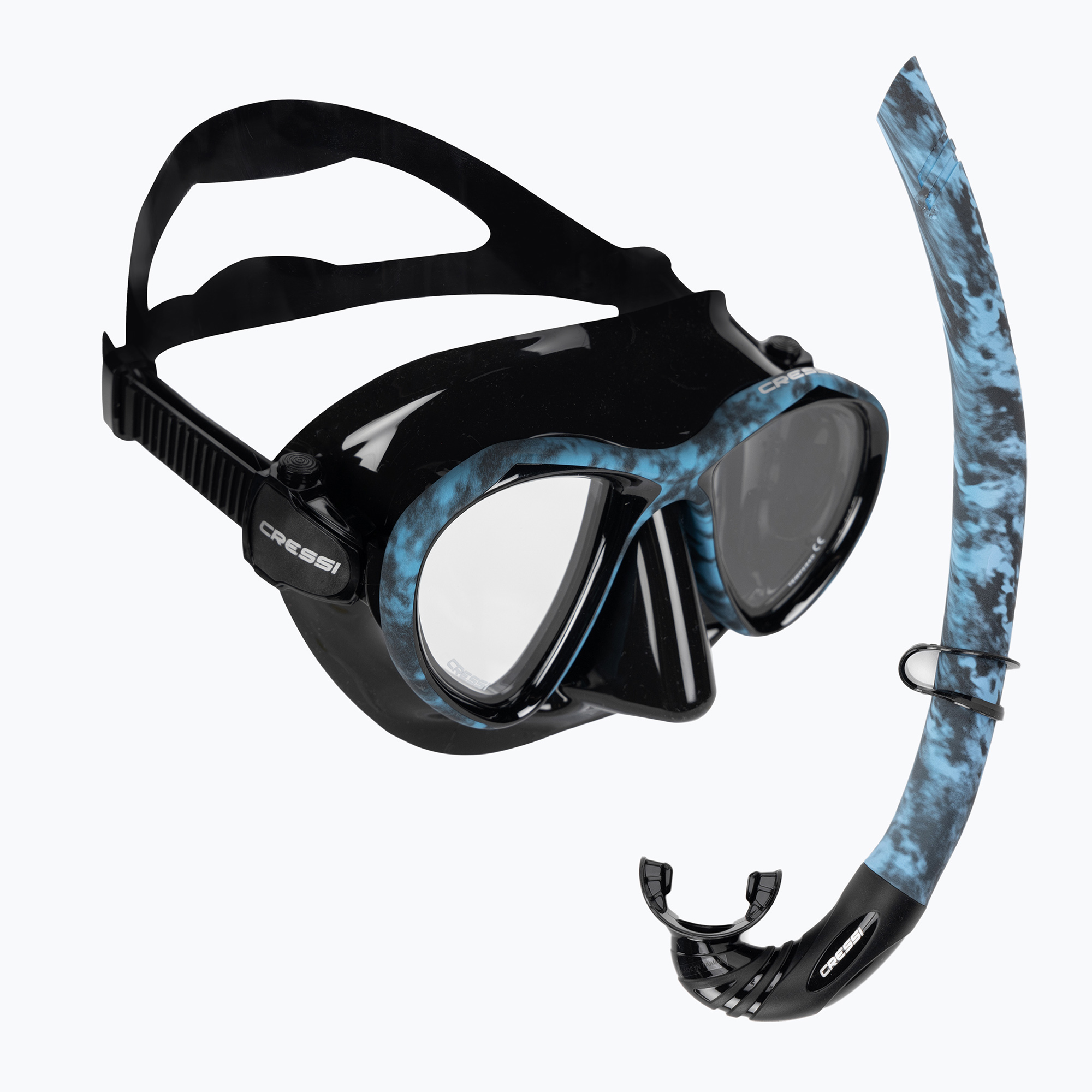 Set da immersione Cressi Metis + Corsica blue hunter (Metis + Corsica Hunter XDM103020)