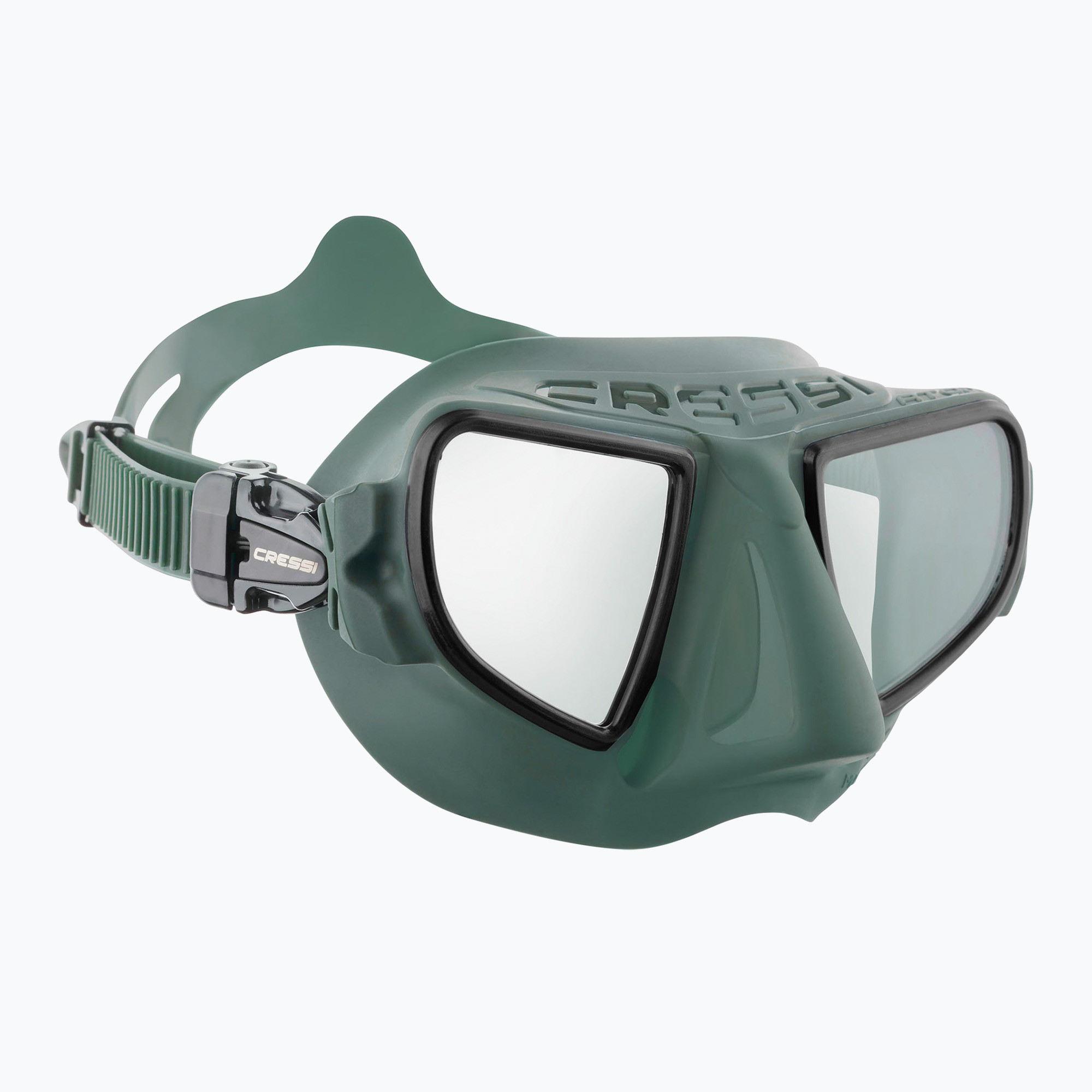 Maschera subacquea Cressi Atom verde/nera (Atom DS527550)