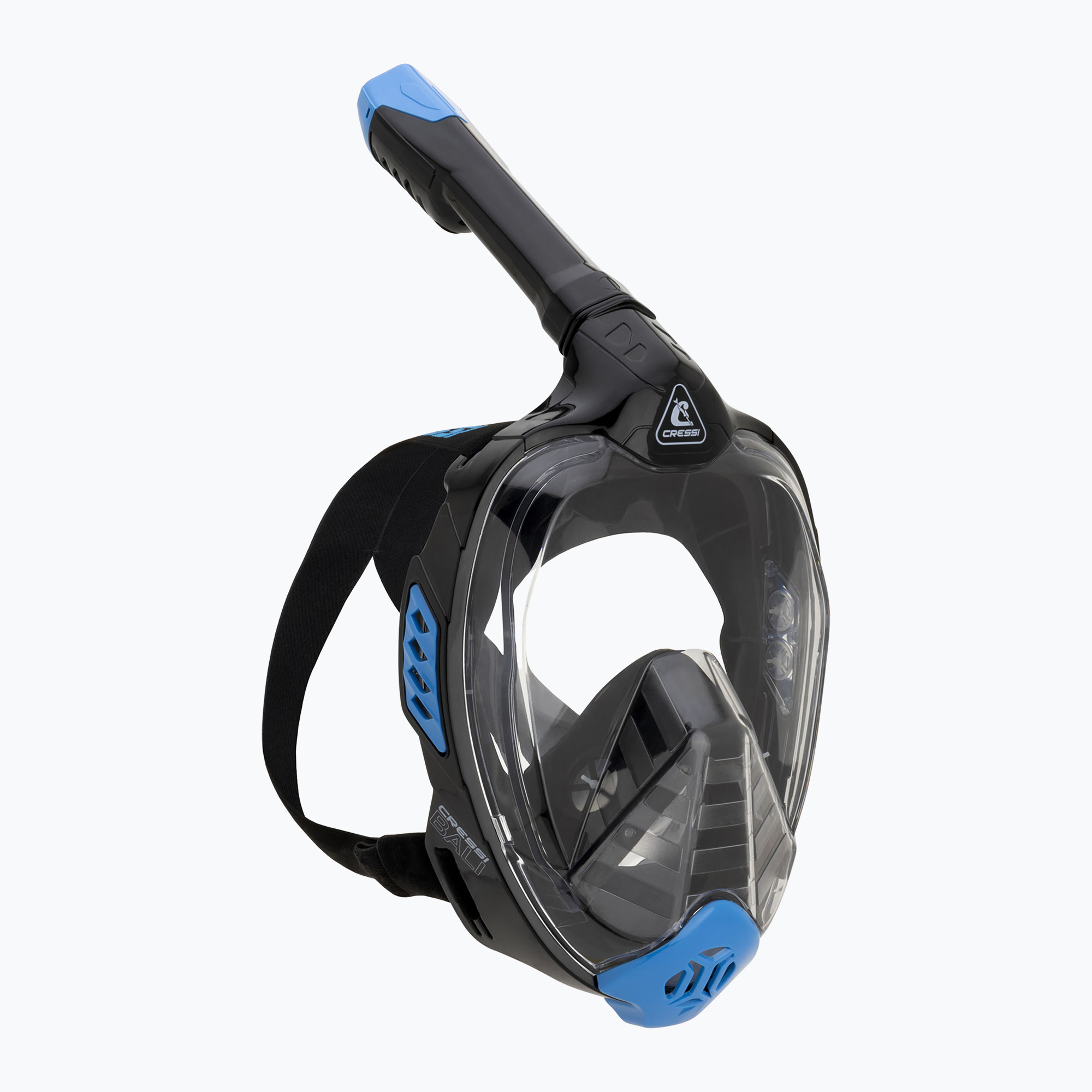 Maschera snorkeling Cressi Bali Full Face nero/blu (L-XL) (Bali Full Face XDT085020)