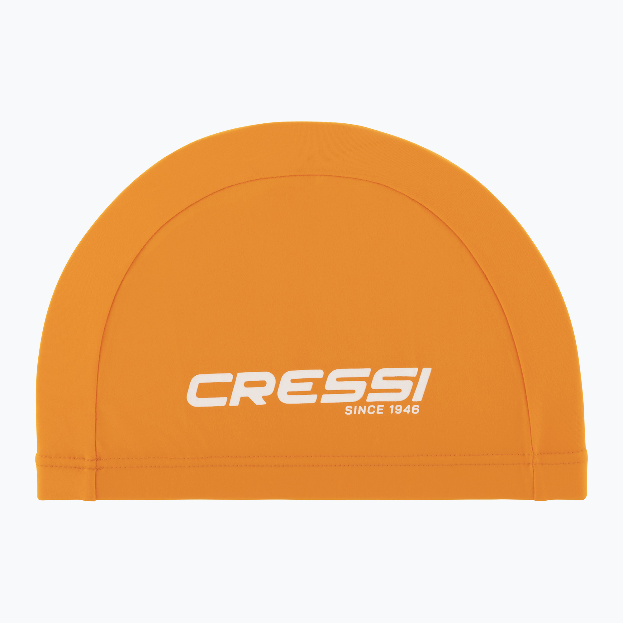 Cuffia Cressi Tago arancio/bianco