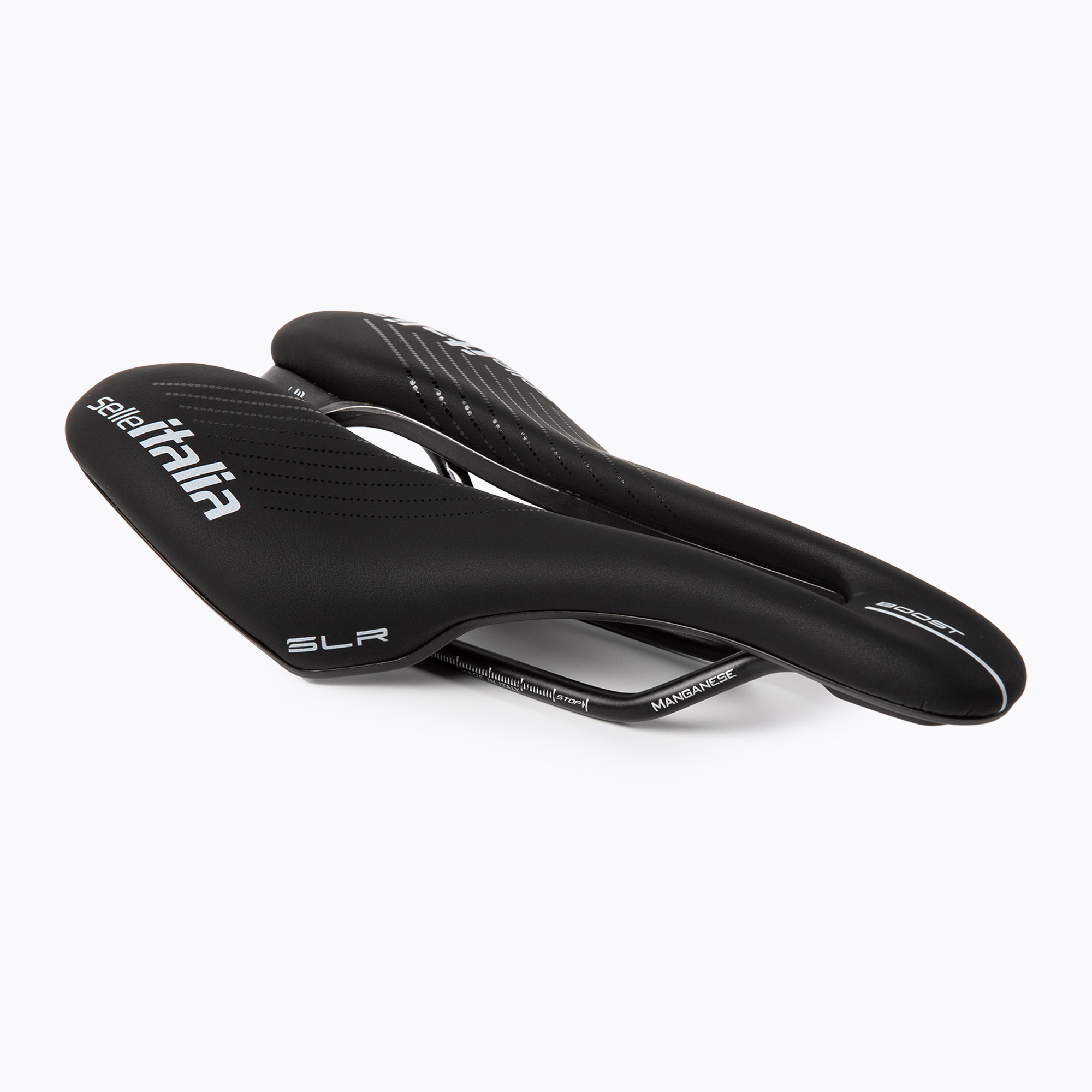 Sella da bicicletta da donna Selle Italia SLR Boost Lady TM Superflow, tubo di manganese 7, Fibra-Tek (L3) (SLR Boost Lady TM Superflow, Manganese