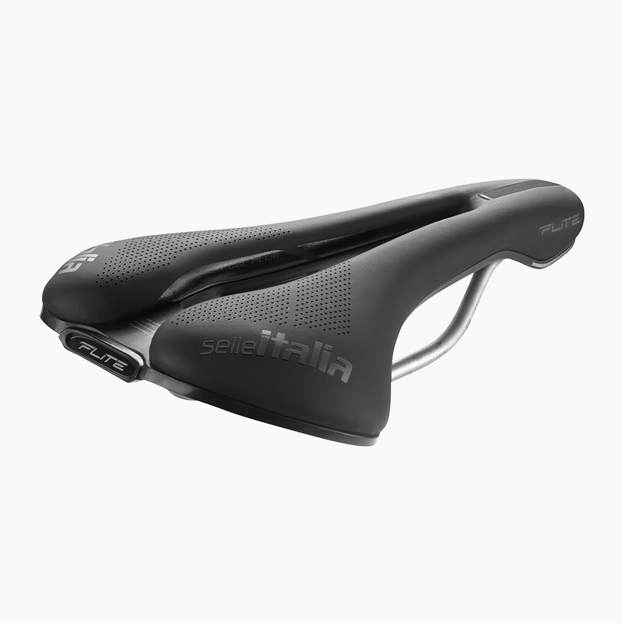 Selle Italia Flite Boost Gravel Superflow, Fibra-Tek, Light Gel nero (S3) (Flite Boost Gravel Superflow SIT-017A620IKC008)
