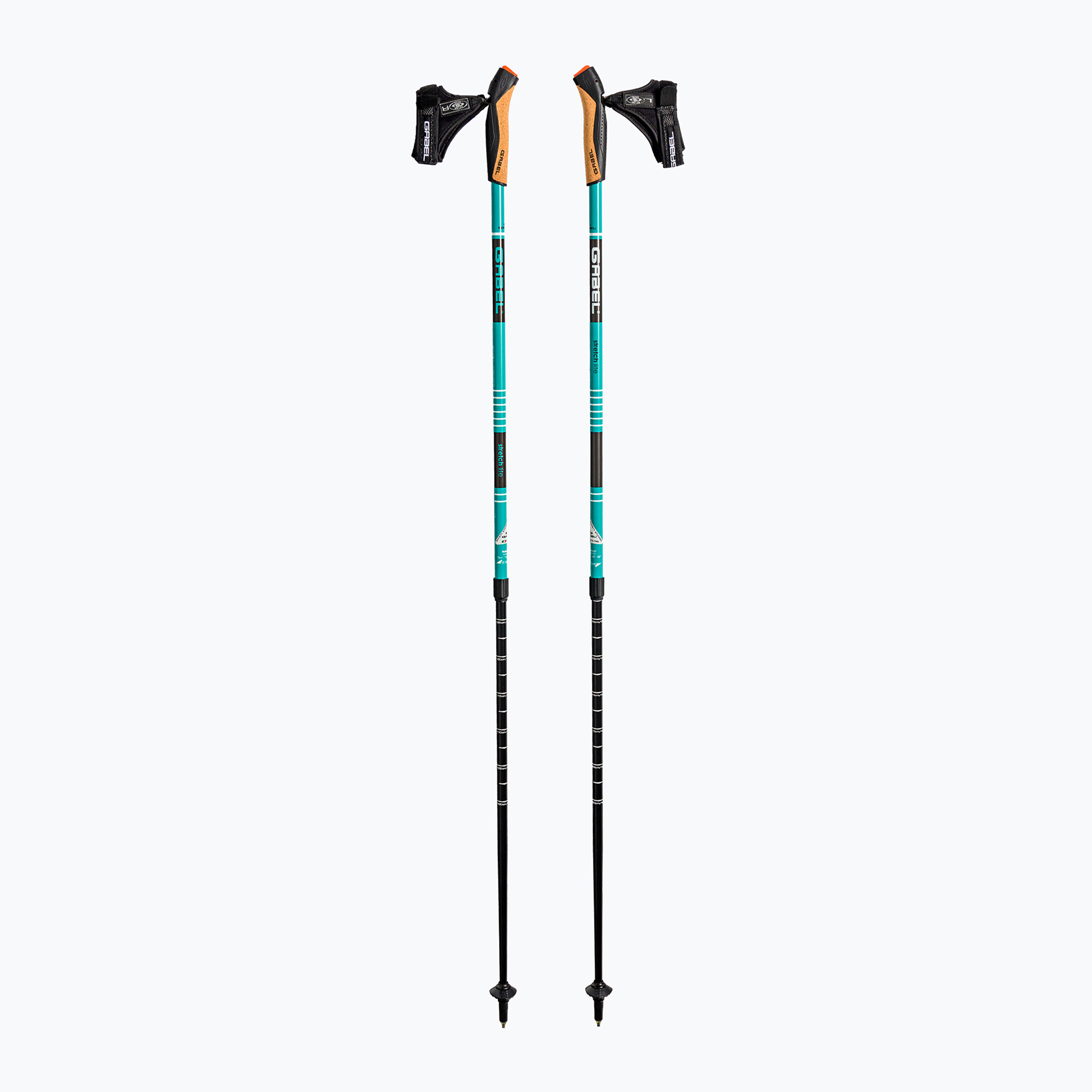Bastoncini da nordic walking GABEL Strech Lite blu 7008352622000
