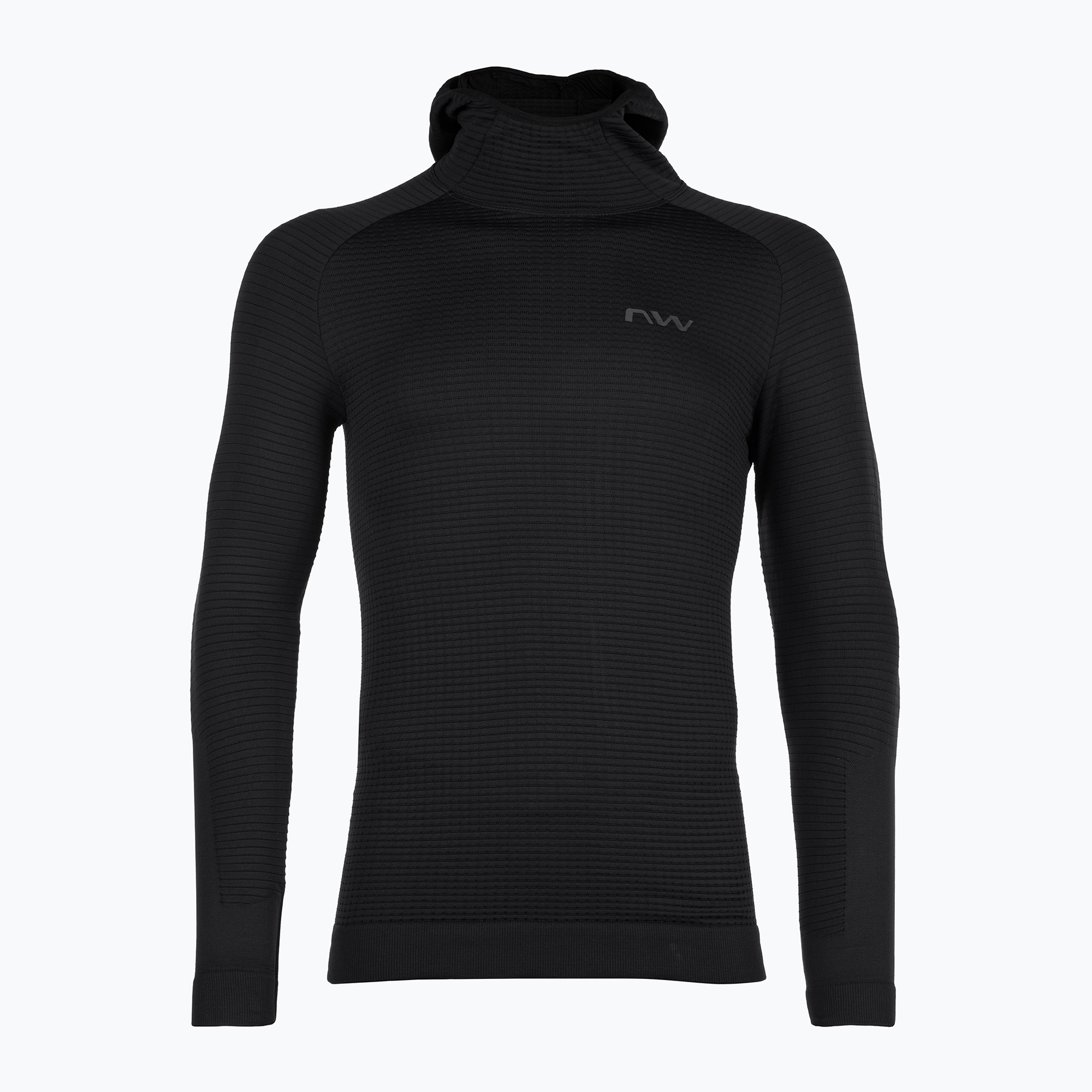 Felpa con cappuccio Northwave Route Knit da uomo, nero (L-XL) (Route Knit Hoodie 89221086)