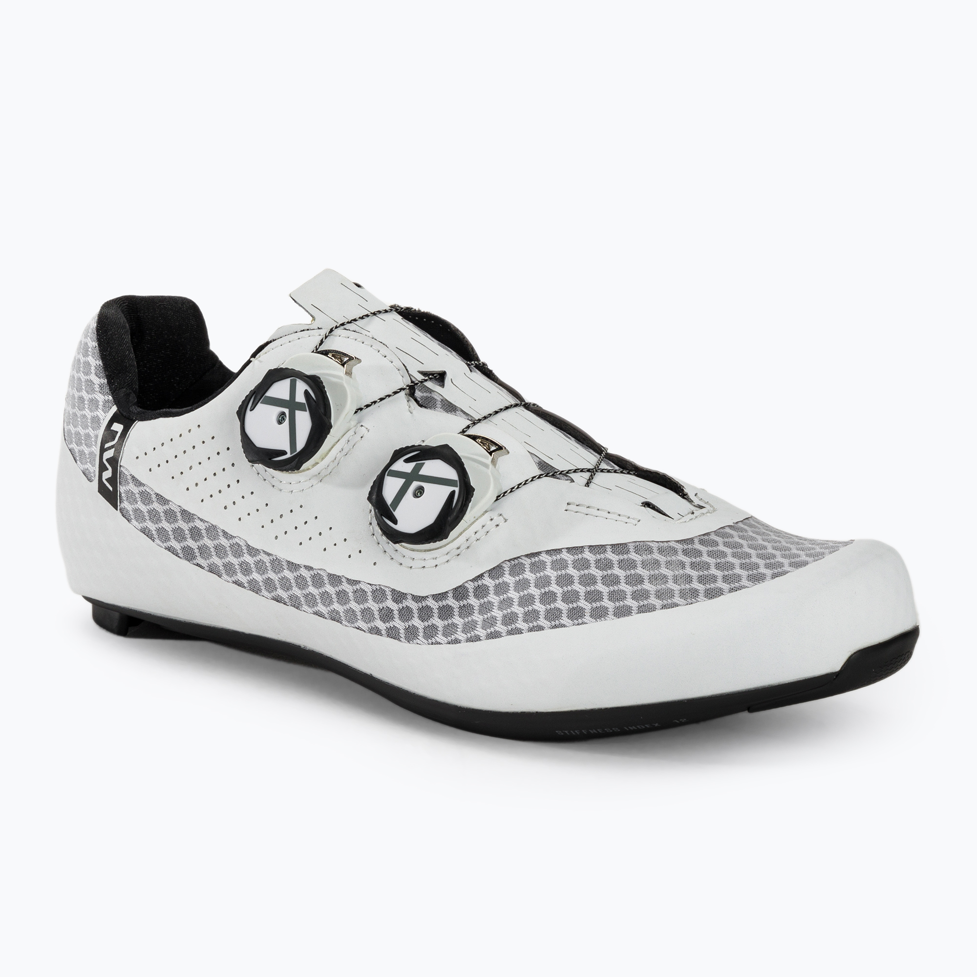 Northwave Mistral Plus scarpe da strada da uomo bianco/nero (41 EU) (Mistral Plus 80231003)