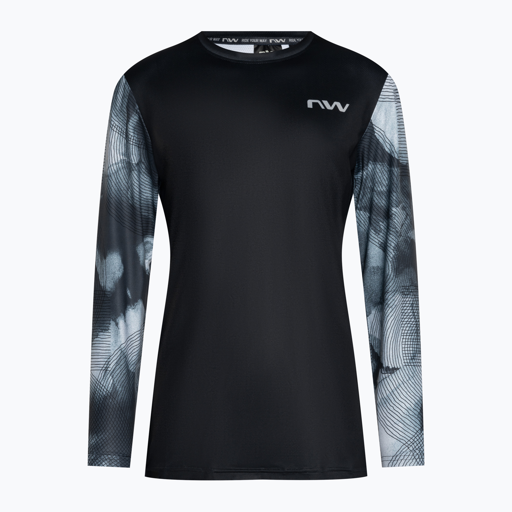 Maniche lunghe ciclismo donna Northwave Xtrail nero (L) (Xtrail 89231029)