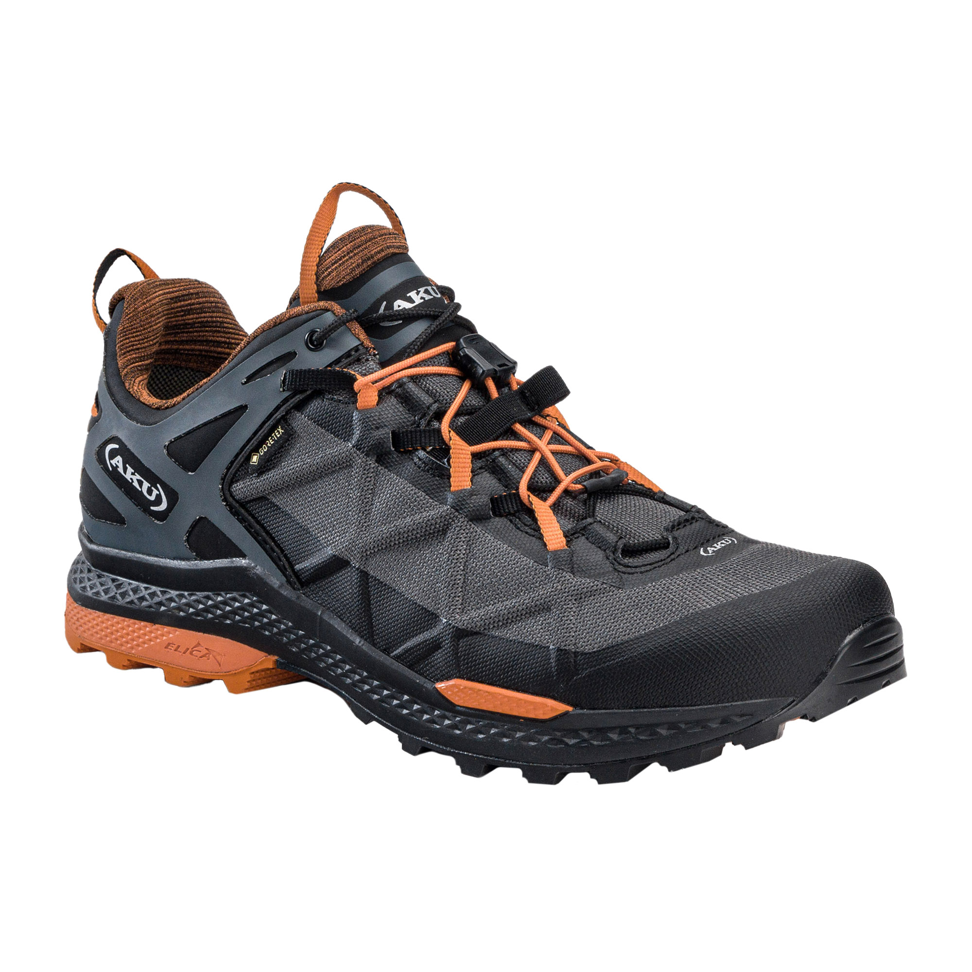 AKU Rocket DFS GTX scarpe da trekking da uomo nero/arancio (46 (11 UK)) (Rocket Dfs GTX 726-108)