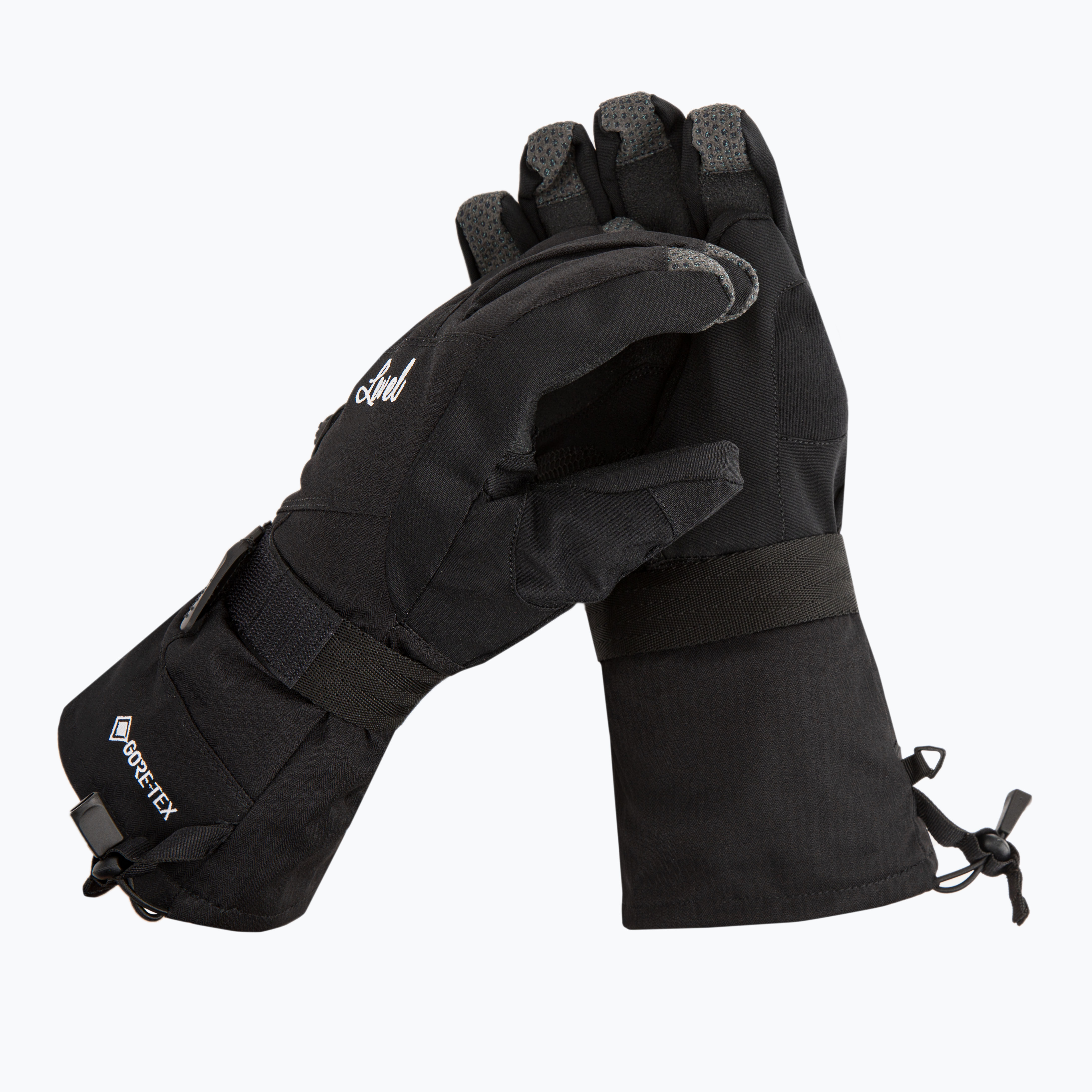 Guanti da snowboard da donna Level Half Pipe Gore-Tex nero (7) (Half Pipe Gore Tex 1021)