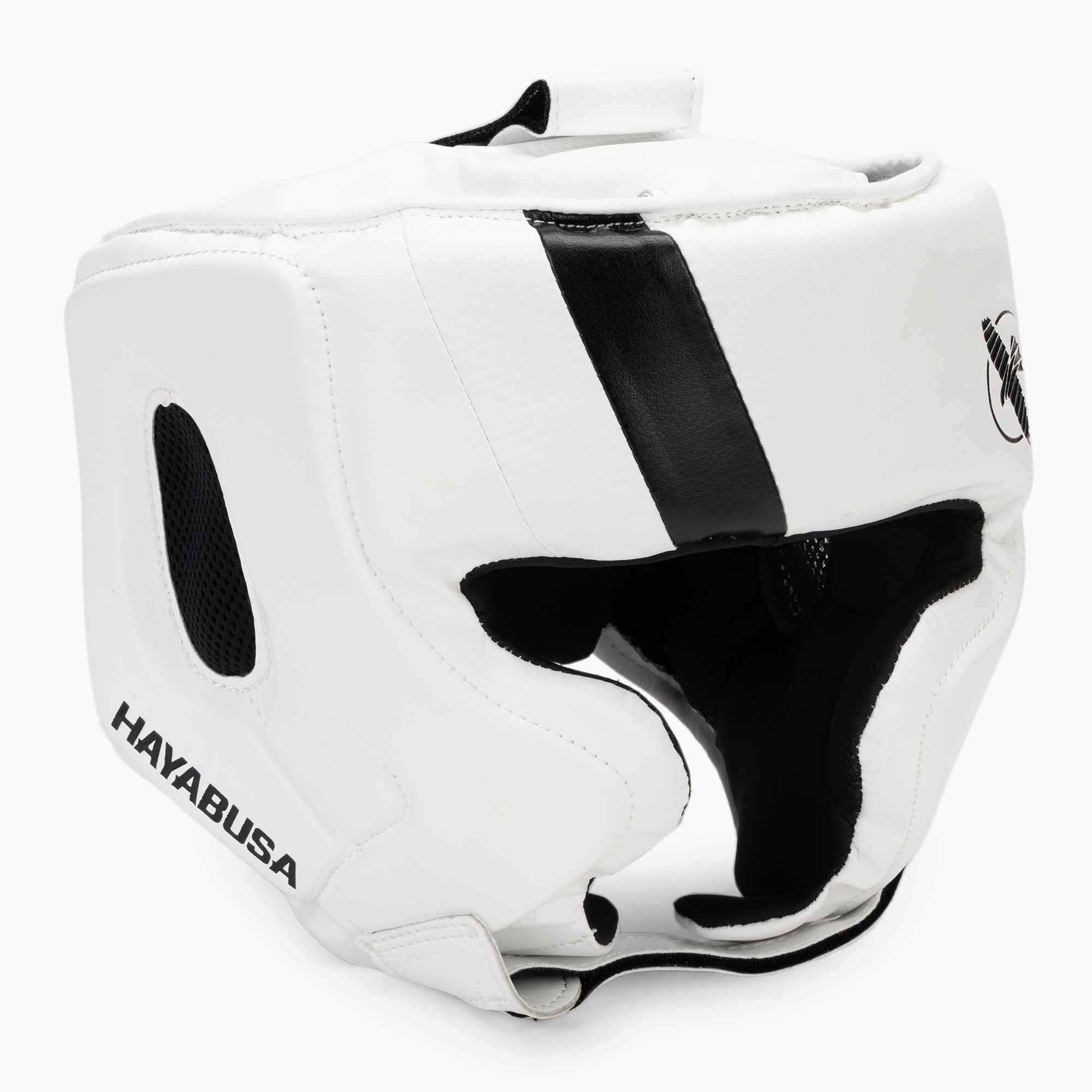 Hayabusa T3 Casco da boxe Copricapo bianco (L) (T3 Boxing Headgear T3CHG-W)
