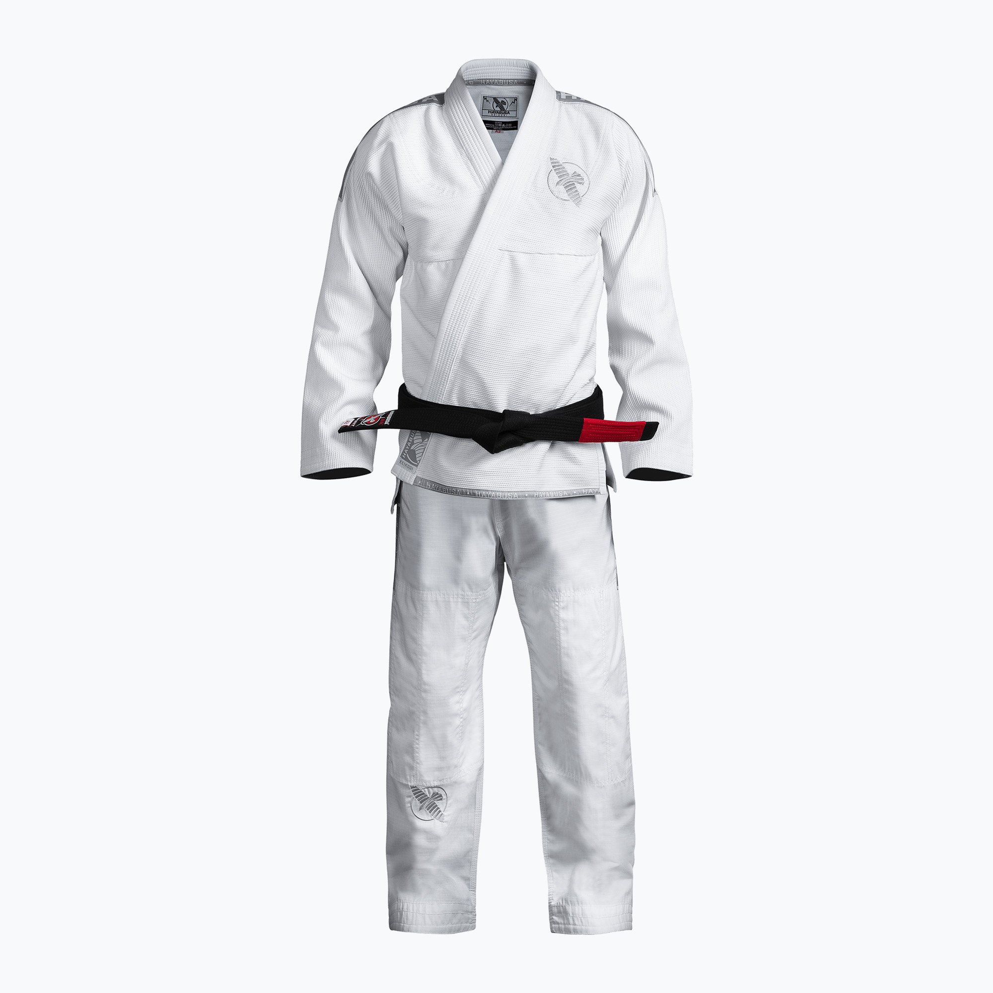 GI per il jiu-jitsu brasiliano Hayabusa Lightweight bianco (A3) (Lightweight HLWJJG-WA3)