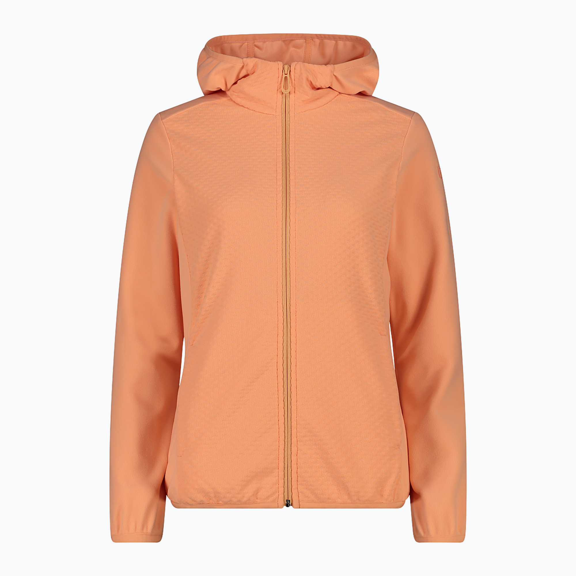 CMP Felpa donna 35G5406 Fix Hood salmone (44) (35G5406 35G5406/C520)