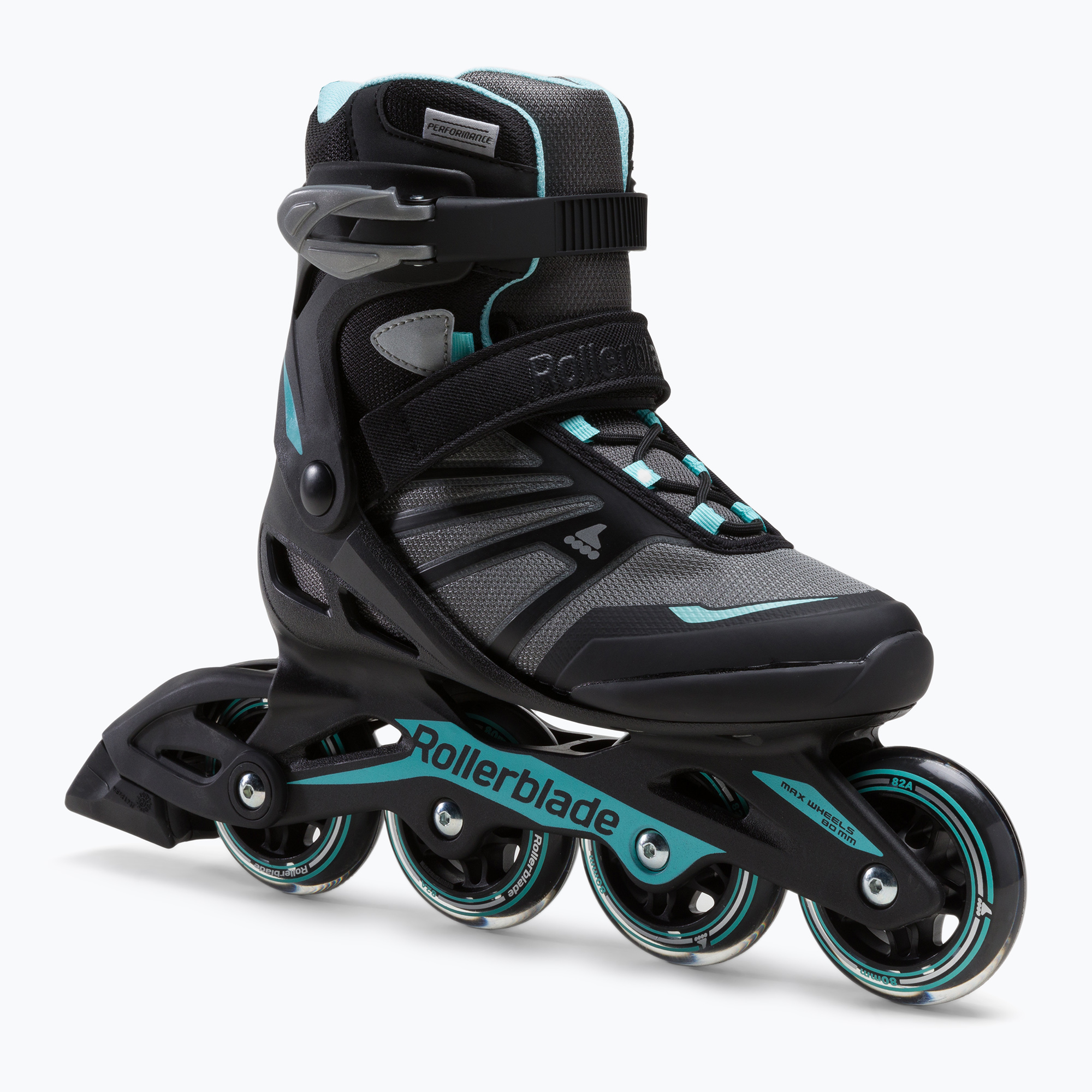 Rollerblade Zetrablade da donna nero/azzurro (42.5 EU) (Zetrablade W 7958700821)