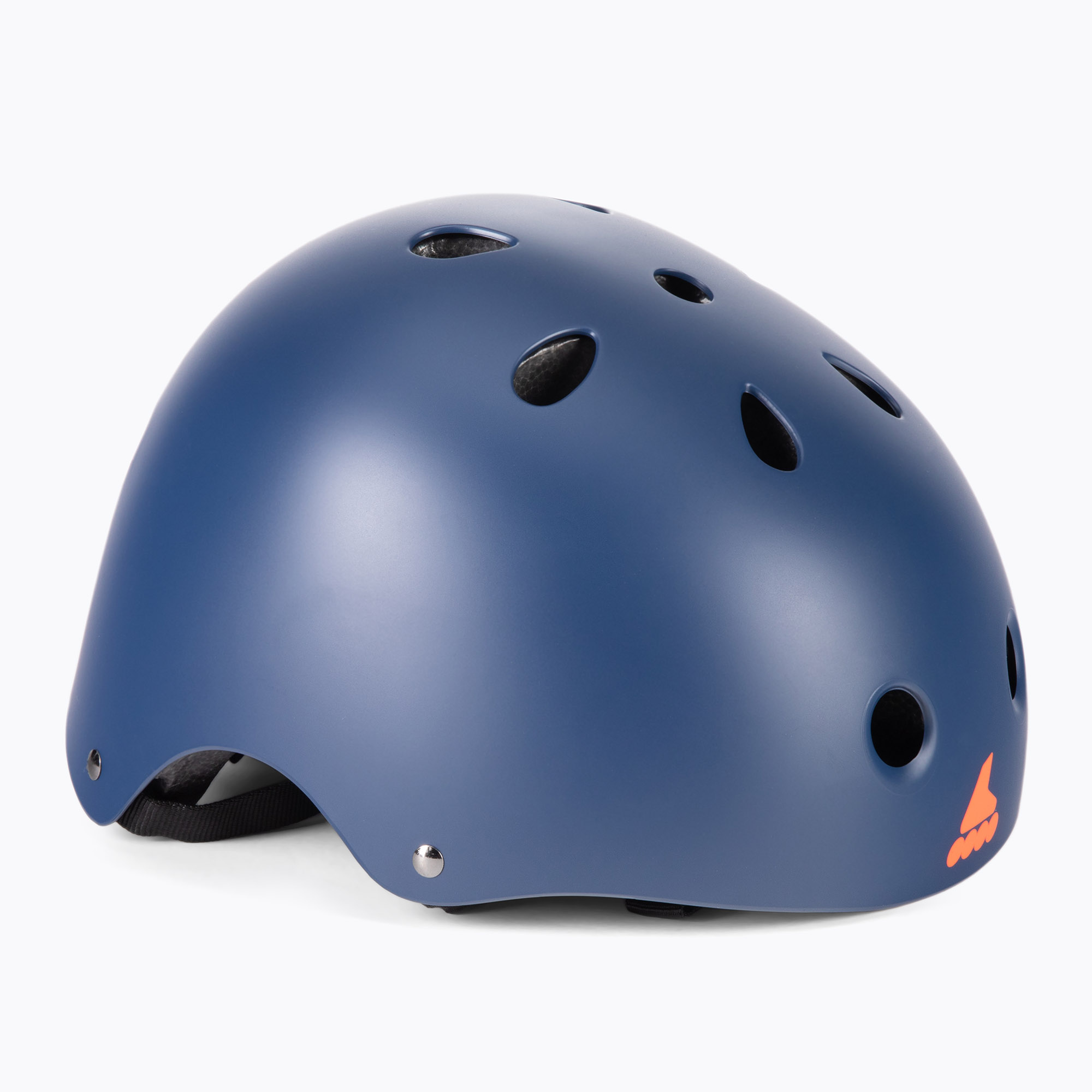 Casco Rollerblade RB JR per bambini blu notte/arancio (54-58 cm (M)) (RB JR Helmet 060H0100 847)
