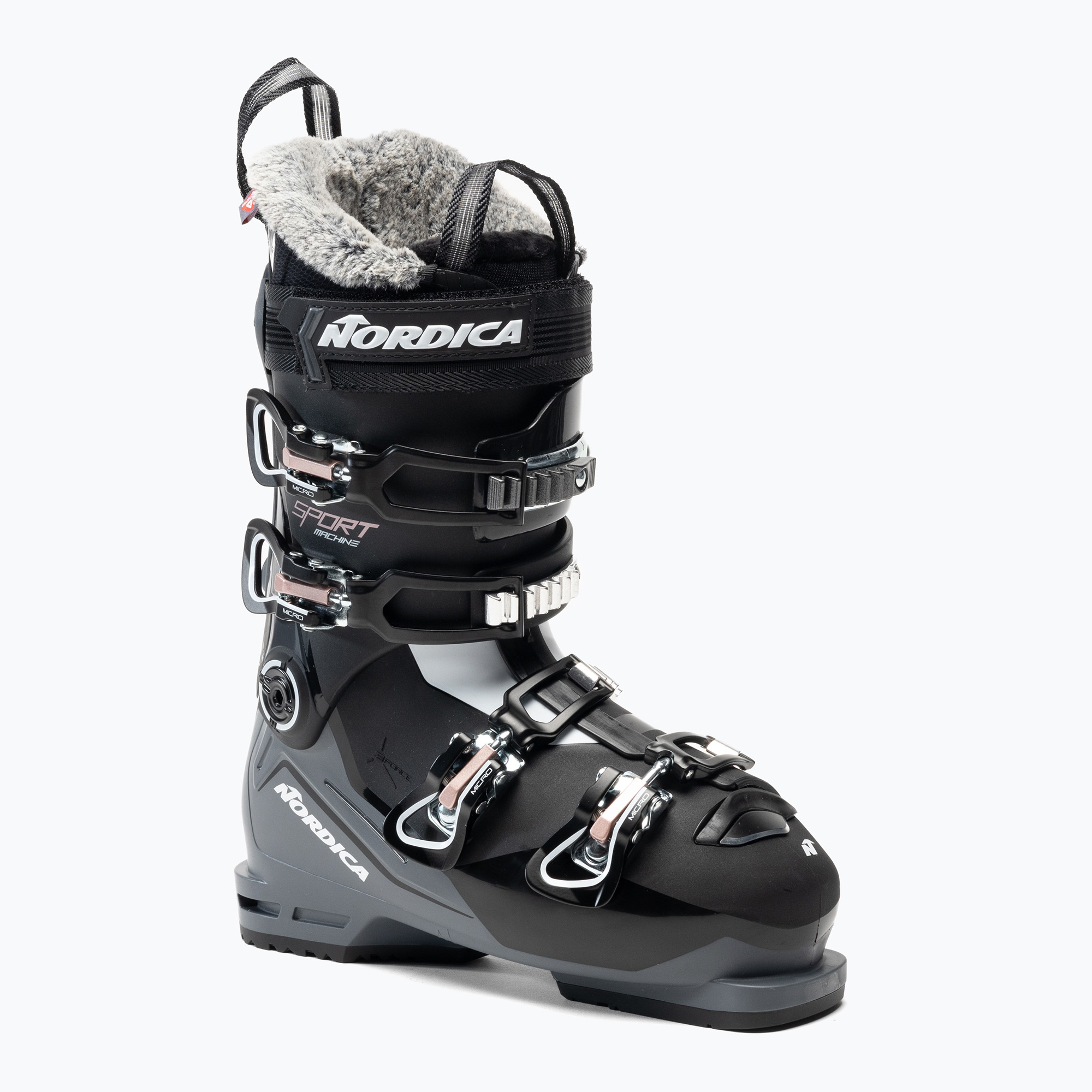 Scarponi da sci da donna Nordica Sportmachine 3 75 W nero/antracite/rosa (23.5 cm) (Sportmachine 3 75 W)