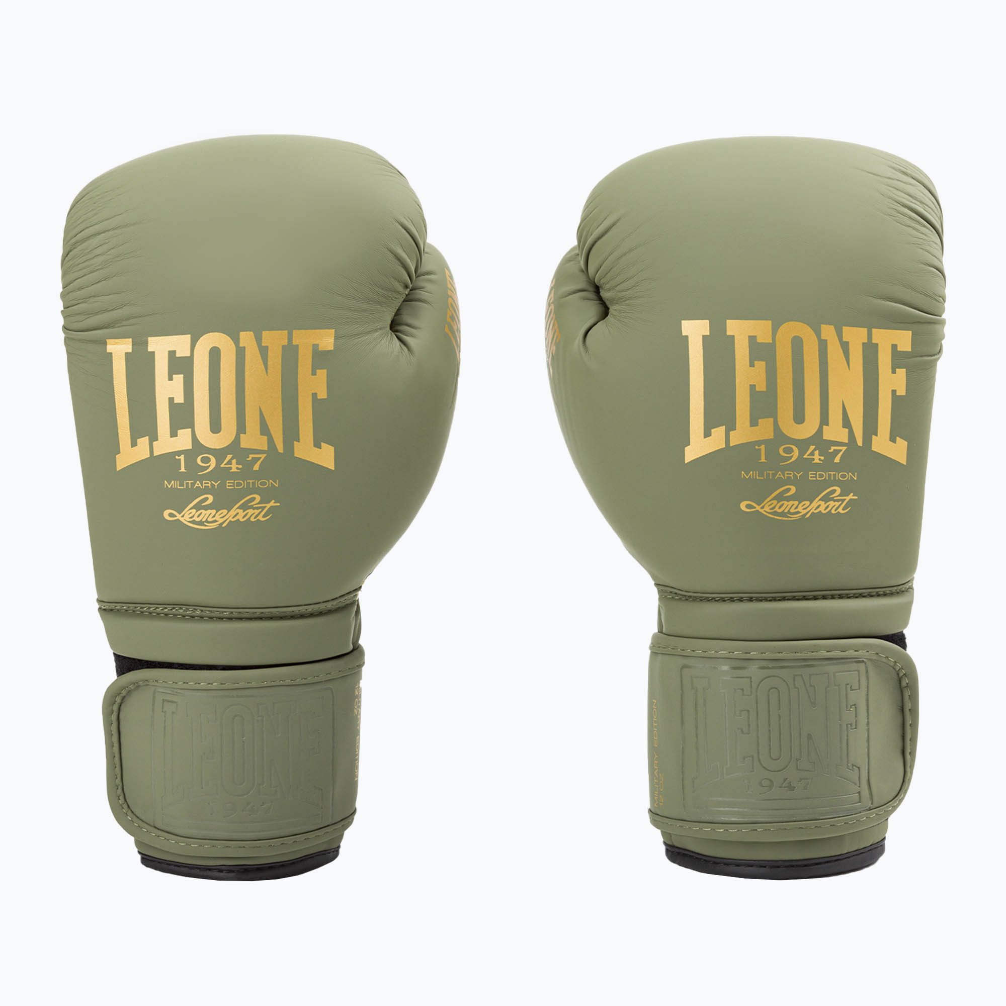 Guantoni da boxe LEONE 1947 B&N Edizione Militare (10 oz) (Military Green GN059G)