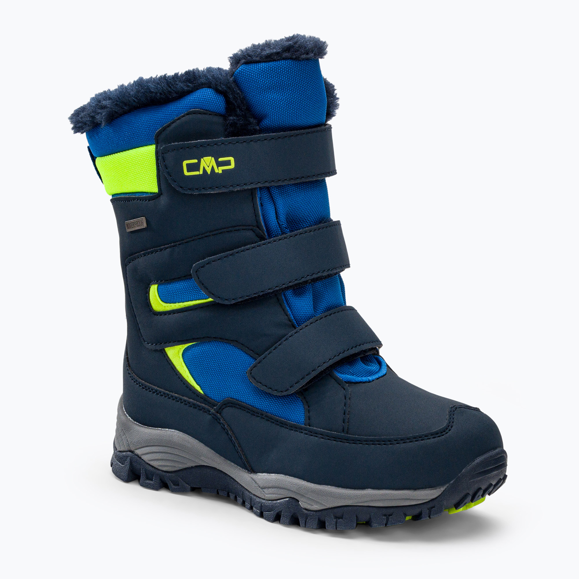 CMP Scarponi da neve Hexis per bambini blu navy 30Q4634 (32 EU) (Hexis Snowboots Wp 30Q4634/N950)