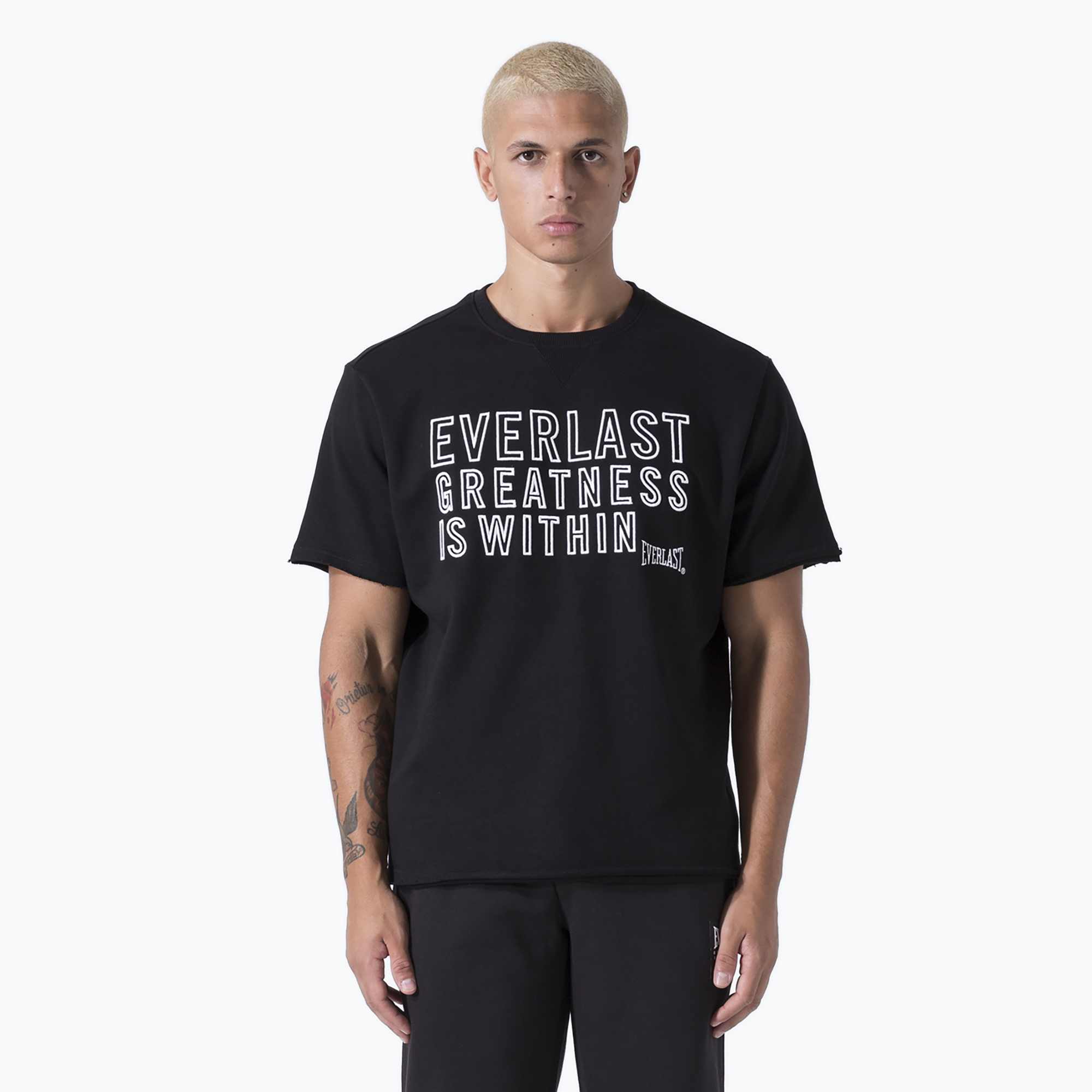 Maglietta Everlast Neutrals uomo nero (M) (Neutrals 37M207D80-2000)