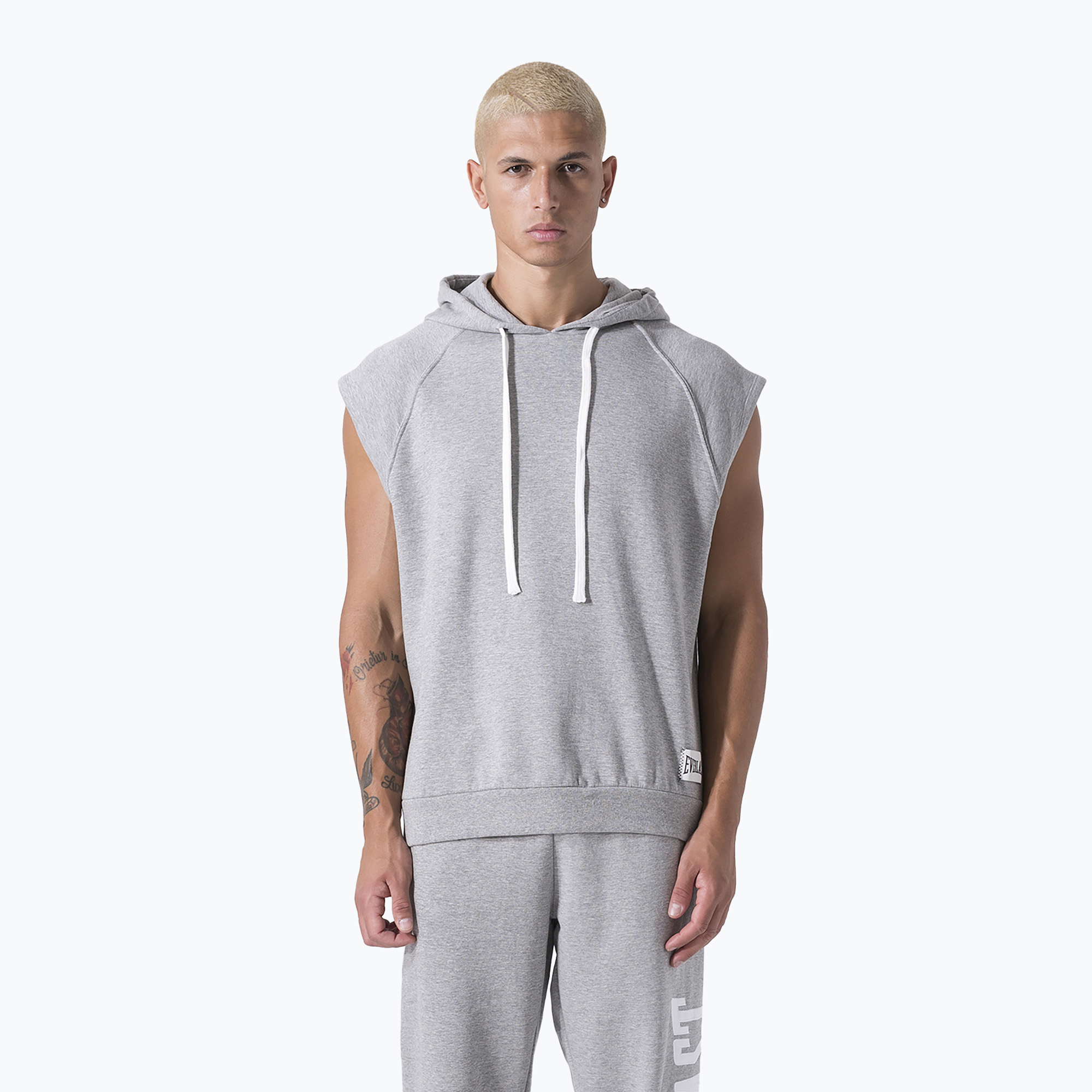 Felpa da uomo Everlast Exclusive Hoodie SL grigio/melange (XXL) (Exclusive Hoodie SL 37M278F59-M000)