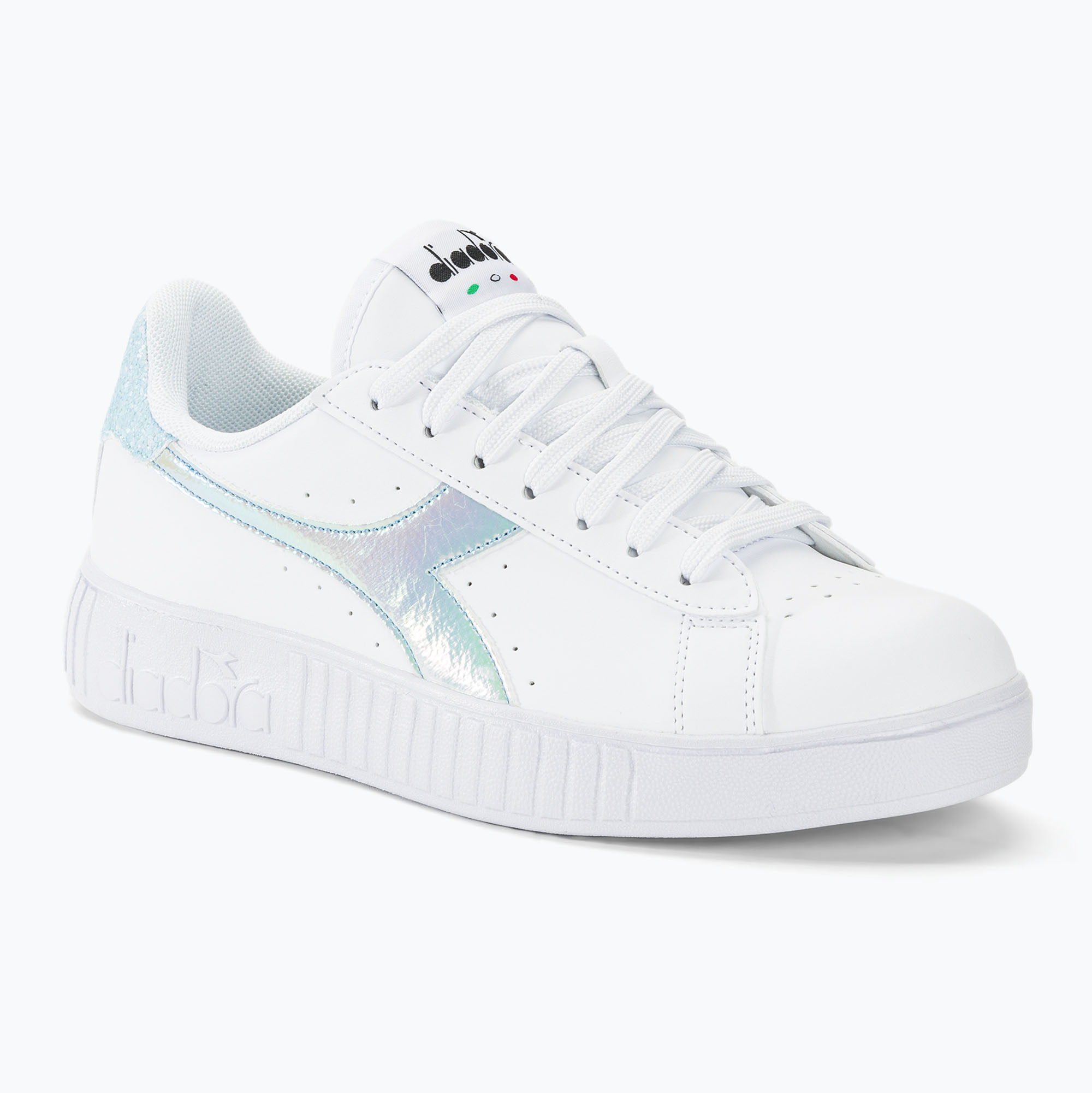 Scarpe da donna Diadora Step P Shimmer bianco/azzurro aria (38 EU) (Step P Shimmer 101.179556)