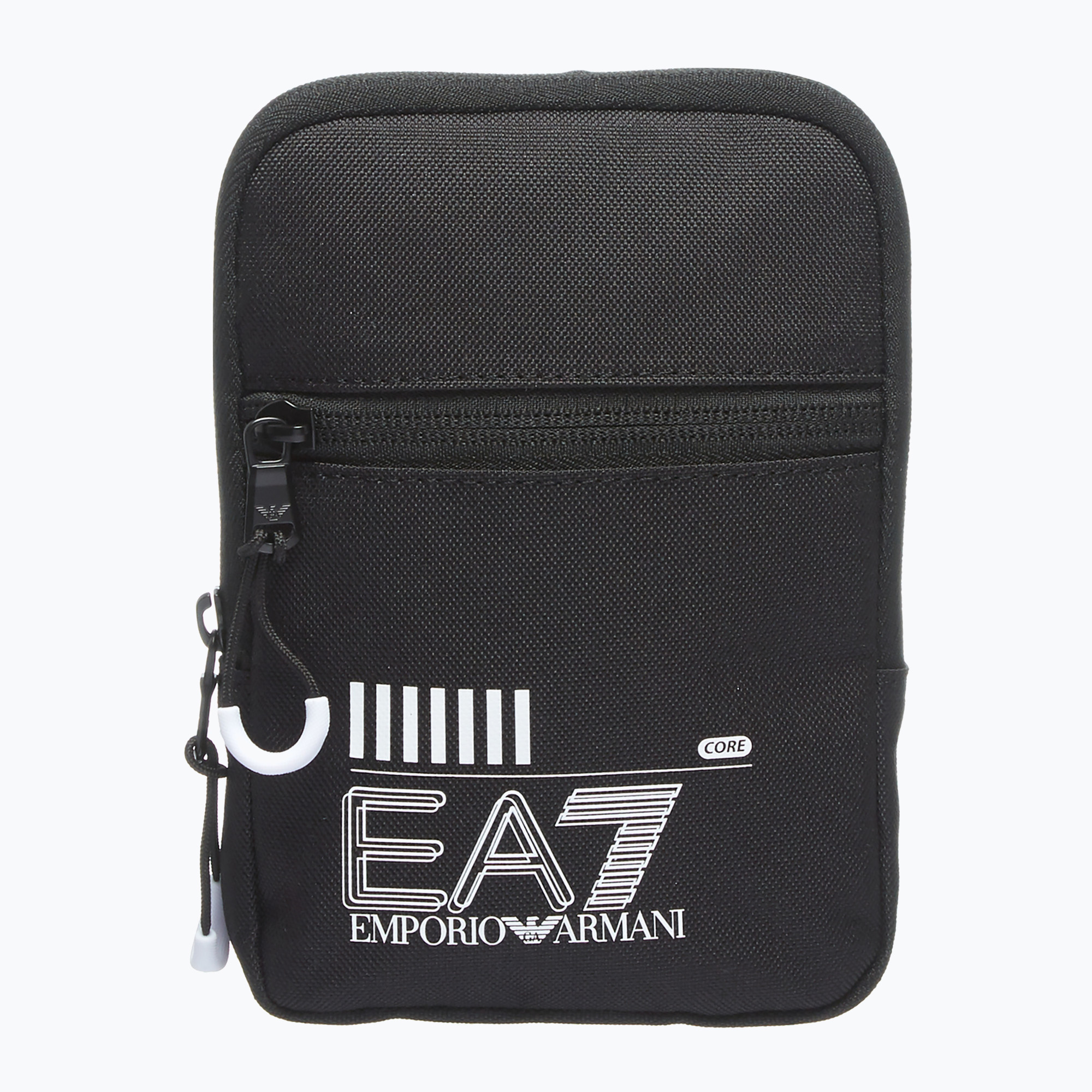 EA7 Emporio Armani Train Core Mini, marsupio con logo bianco/nero (Train Core Mini 245080-CC940-2021)