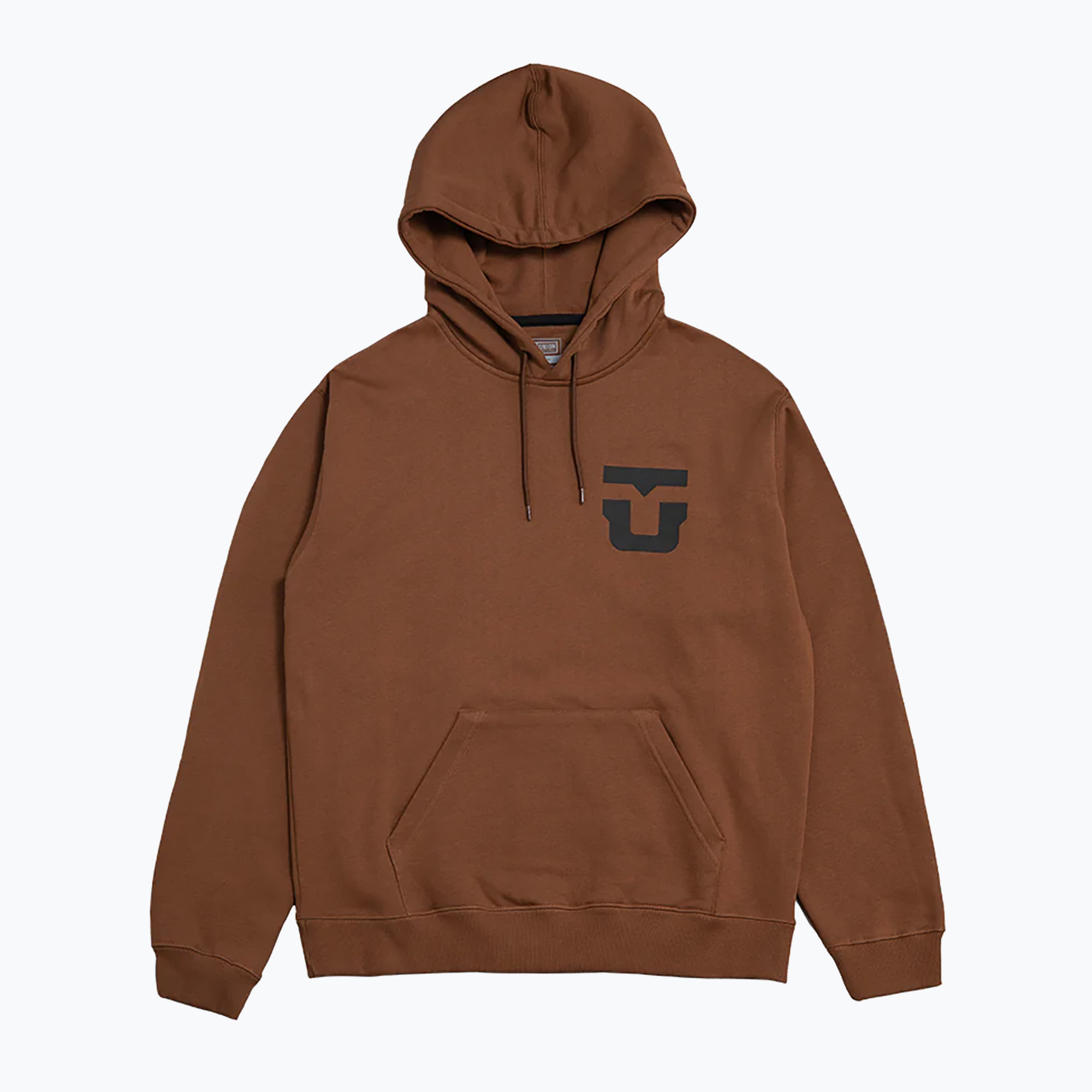 Felpa con cappuccio Union Team marrone (M) (Team Hoodie)