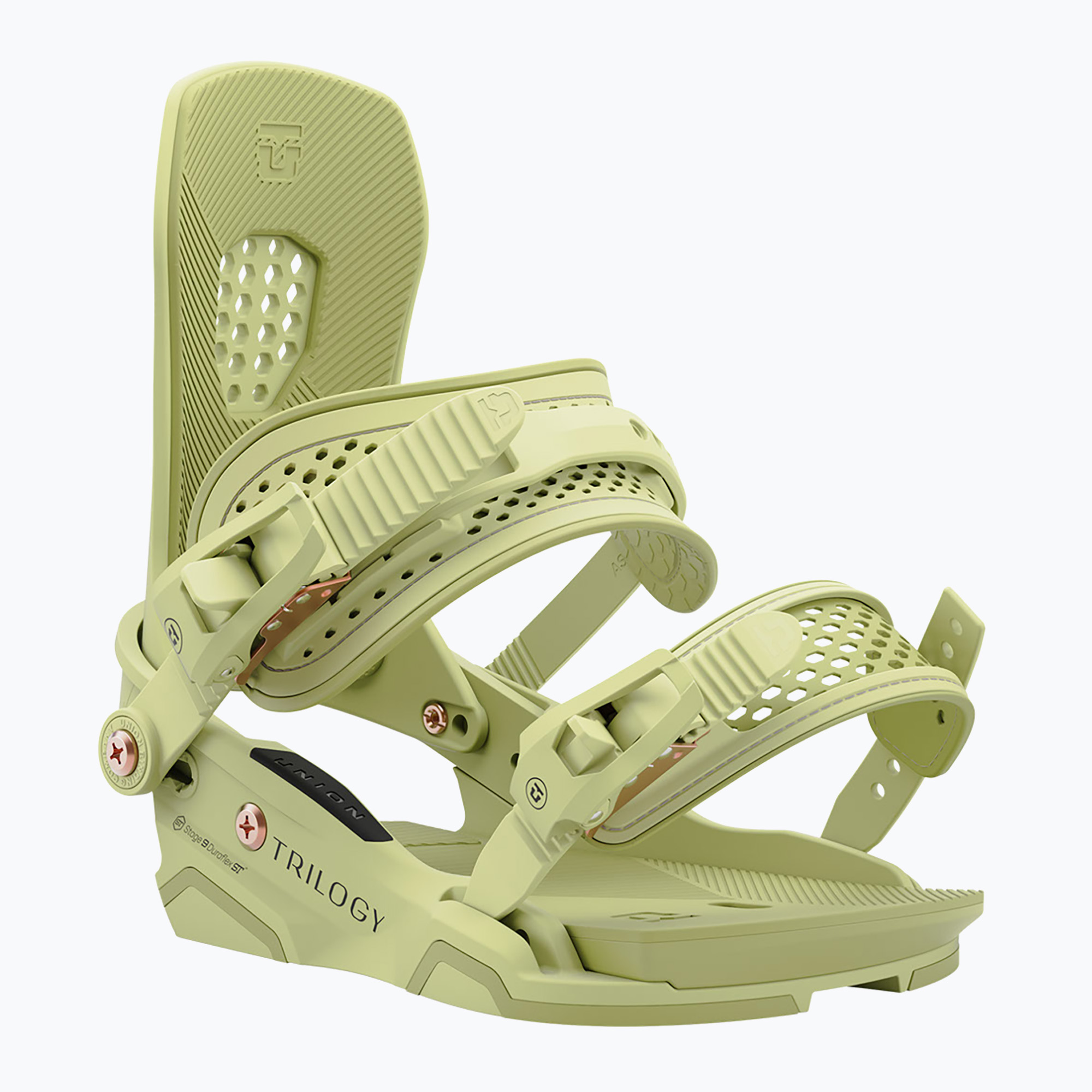 Attacchi da snowboard da donna Union Trilogy verde