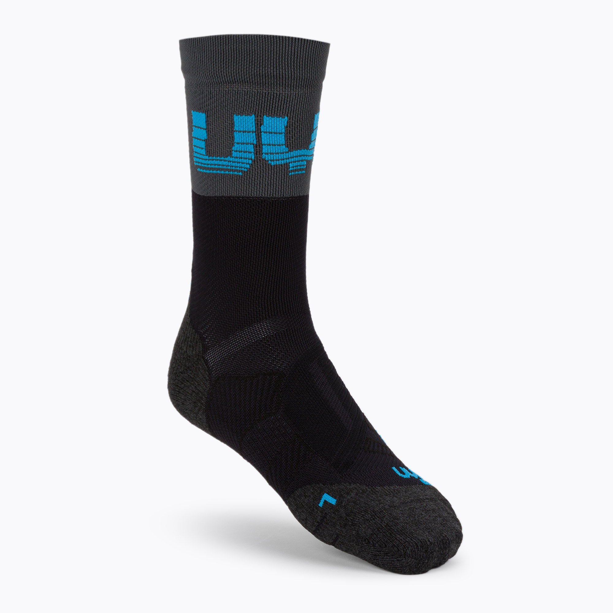 Calze da ciclismo da uomo UYN Light nero/grigio/indaco bunting (39-41 EU) (Light B581 S100082)