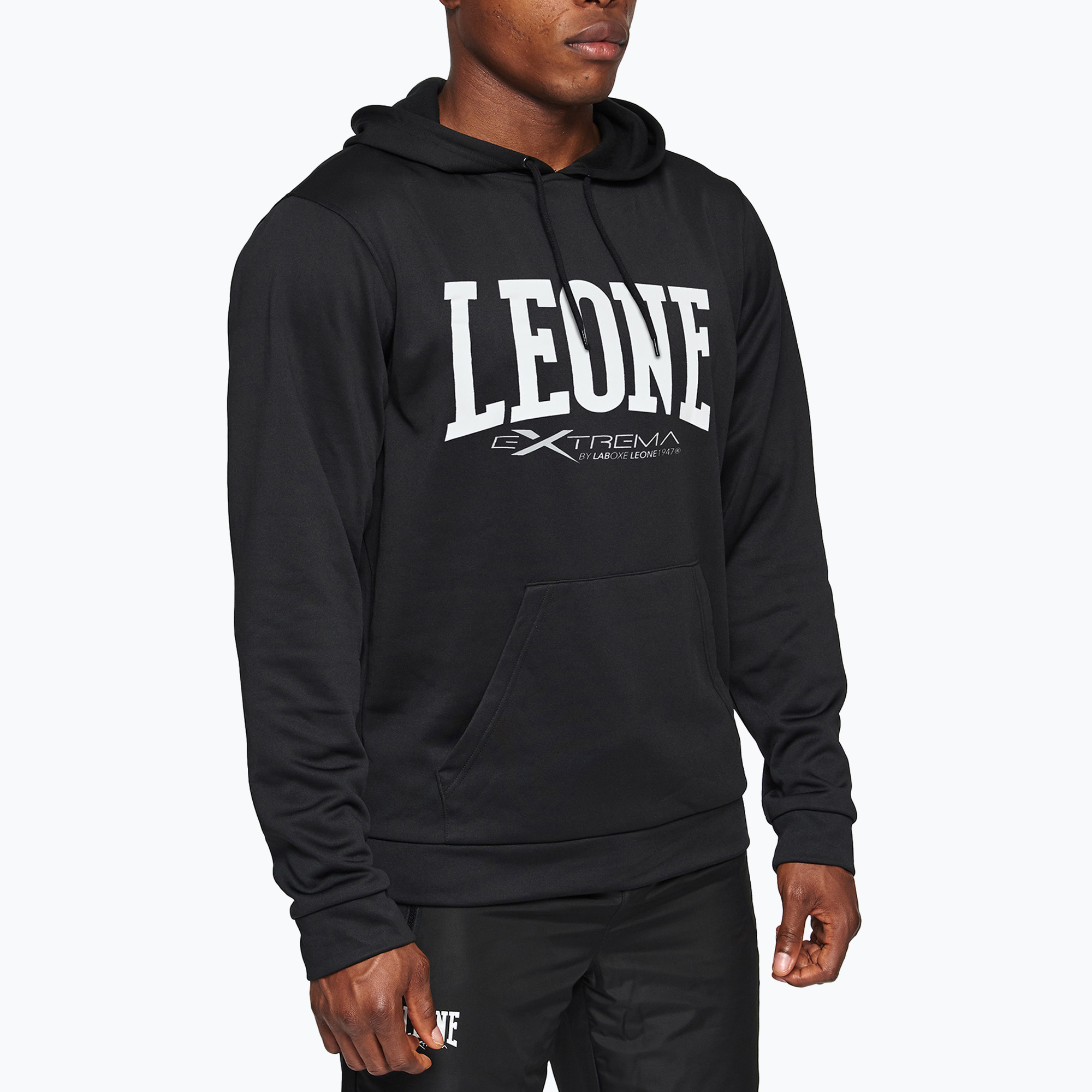 Felpa LEONE 1947 Logo nero (S) (Logo ABX111)