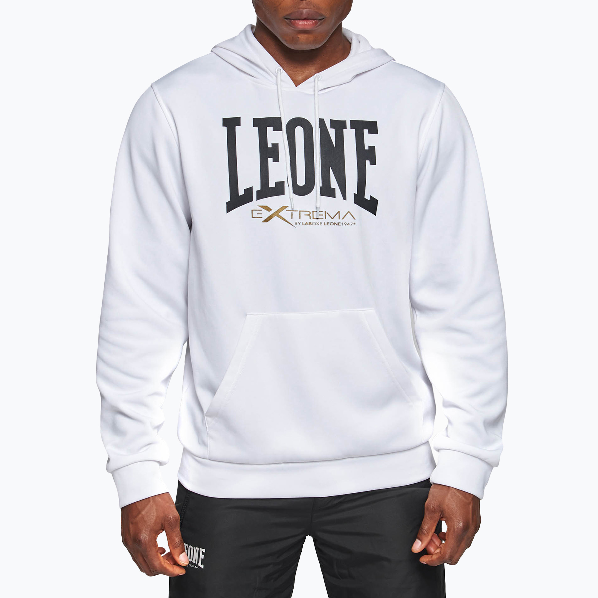 Felpa LEONE 1947 Logo bianco (S) (Logo ABX111)