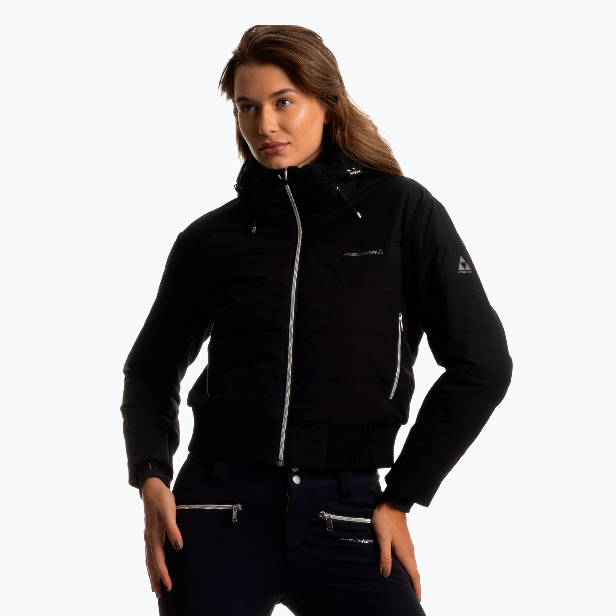Giacca da sci da donna Fischer Jubile nero (40) (Jubile AFWFR06002)