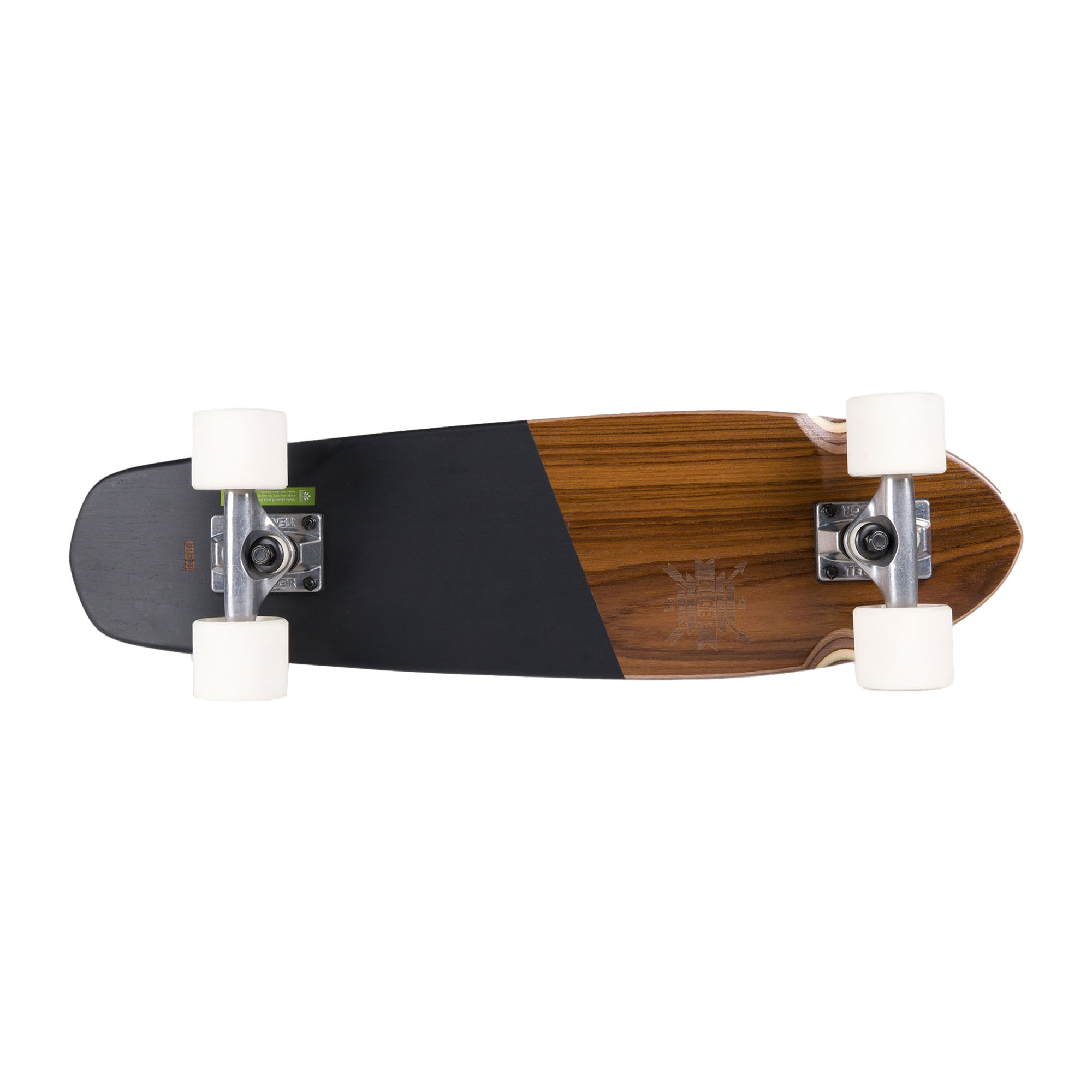 Globe Blazer teak/monstera cruiser skateboard (26") (Blazer 10525125_TKMONST)