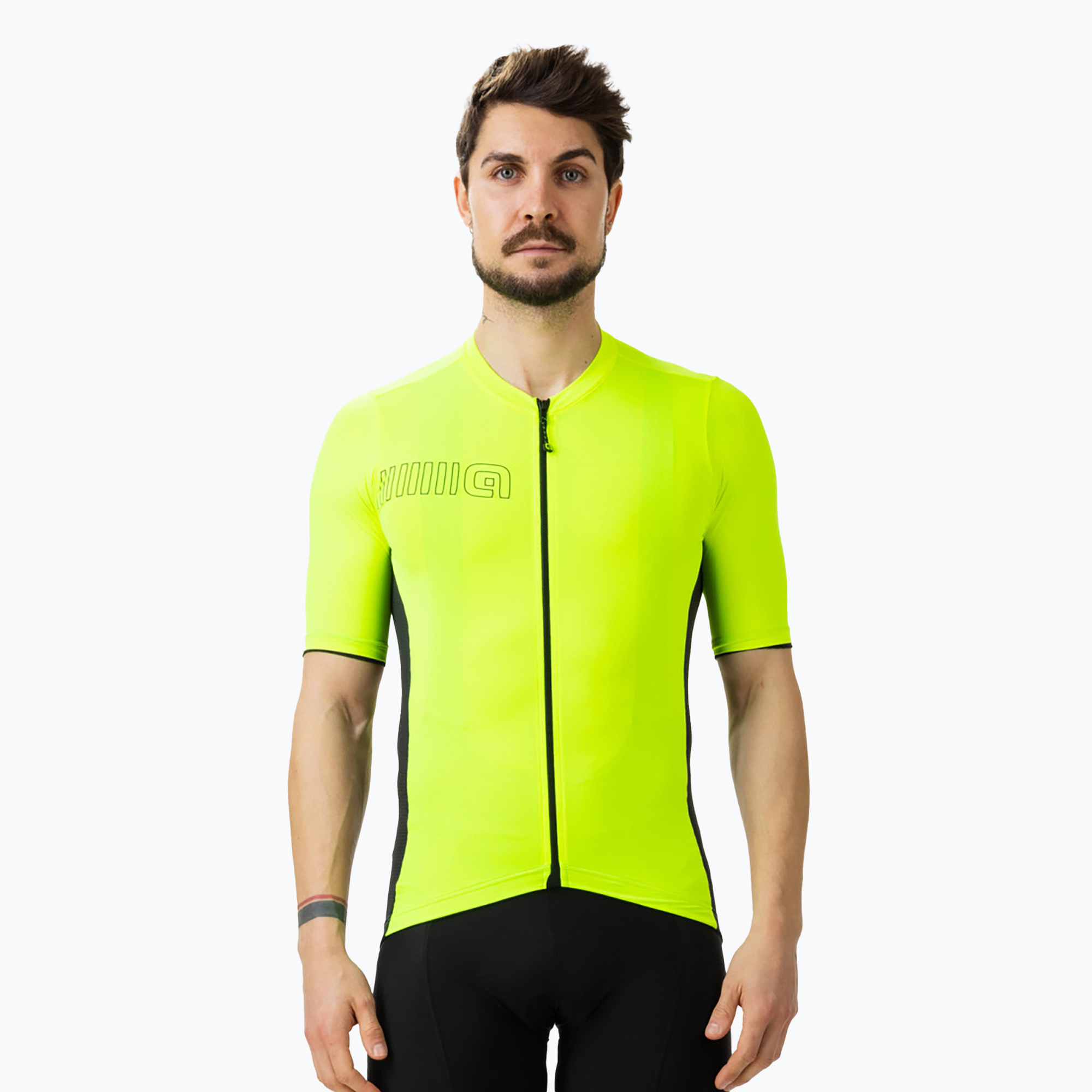 Maglia ciclismo Alé Maglia MC Color Block uomo giallo fluo (S) (Color Block L14246019)