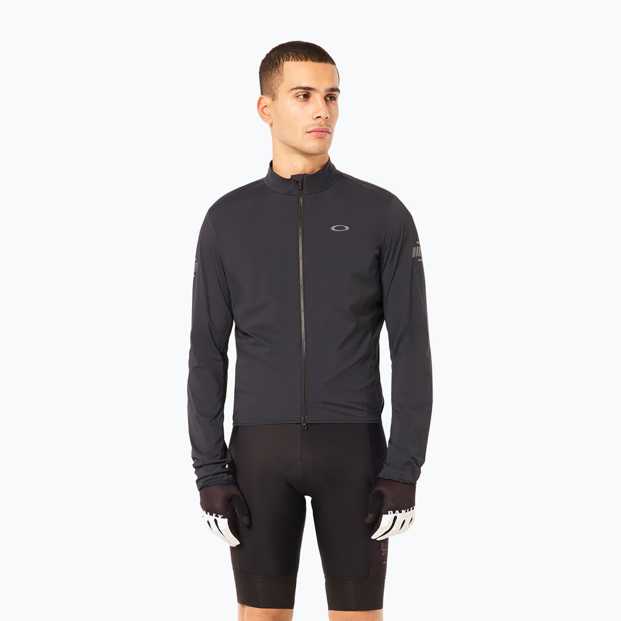Giacca da ciclismo Oakley Off Grid Packable Blackout da uomo (XXL) (Off Grid Packable Jacket FOA405482)