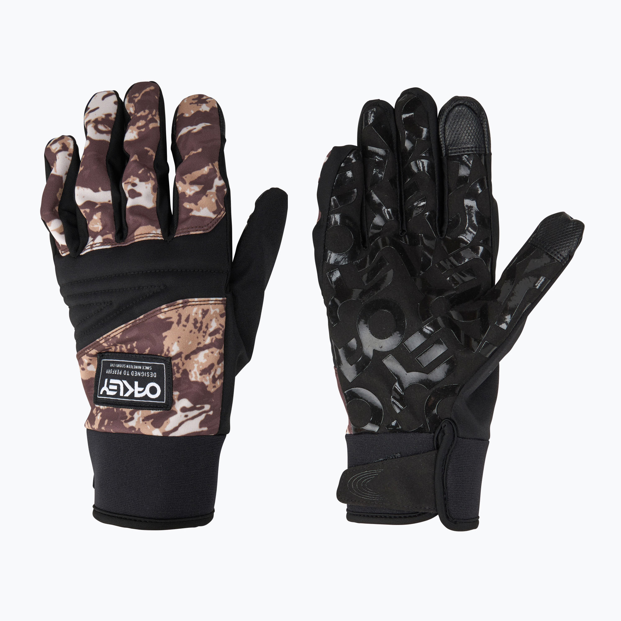 Guanti da sci Oakley Printed Park B1B tigre mimetica deserto (L) (Printed Park B1B Gloves FOS901279)