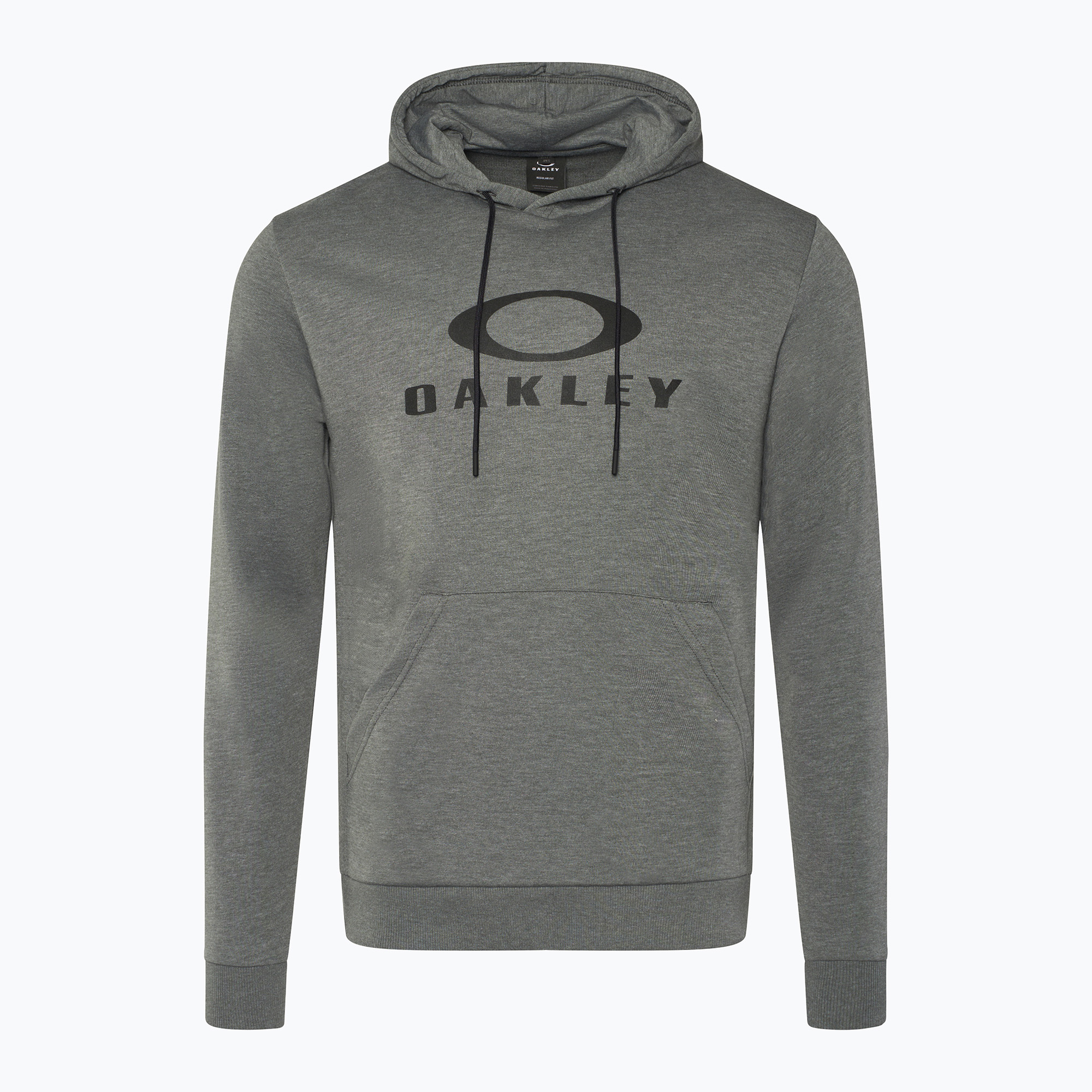 Felpa con cappuccio Oakley Bark Fleece da uomo, nuova, grigio atletico (S) (Bark Fleece Hoodie FOA406921)