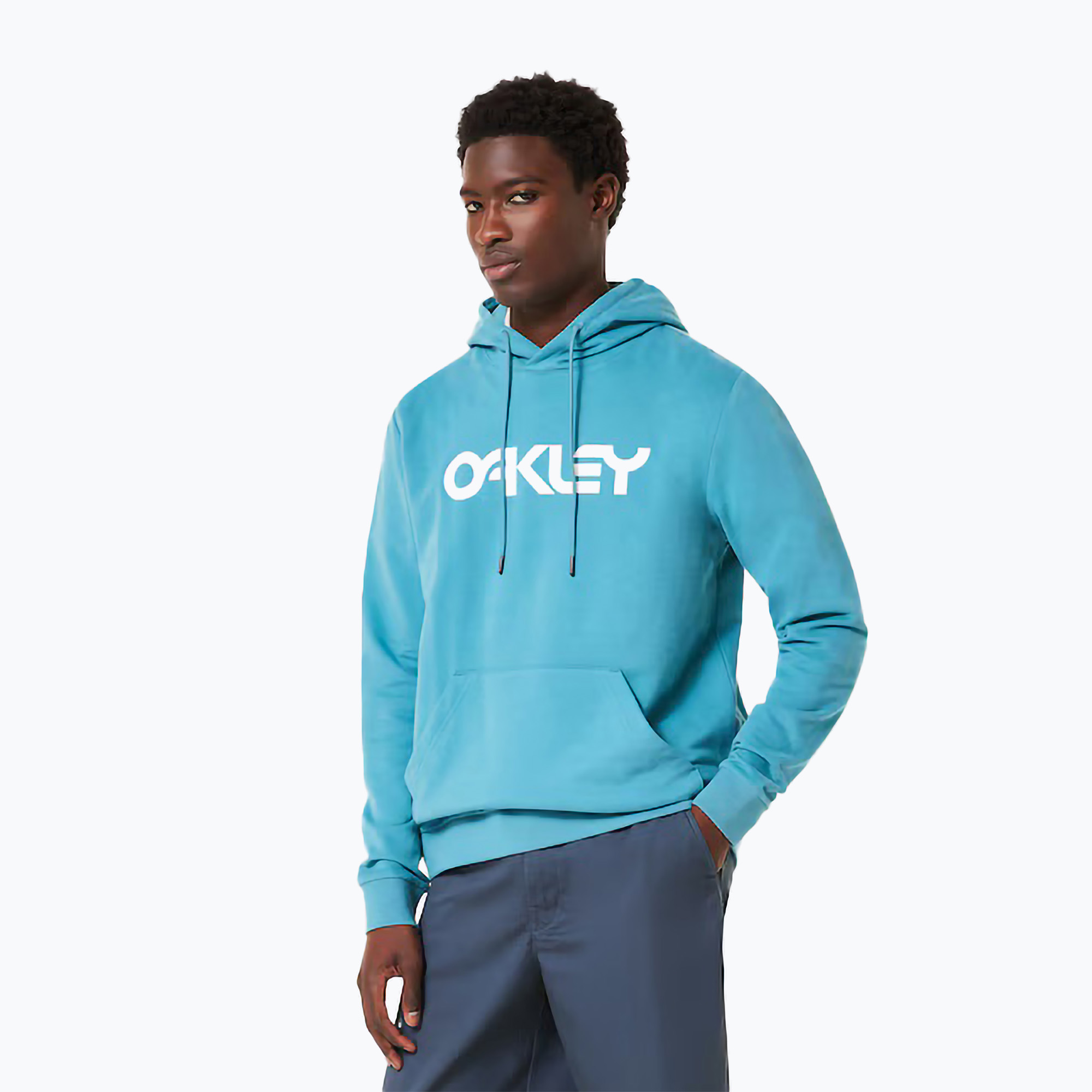 Felpa da uomo Oakley B1B Po Hoodie 2.0 dark pacific (XL) (B1B Po Hoodie 2.0 FOA402599)