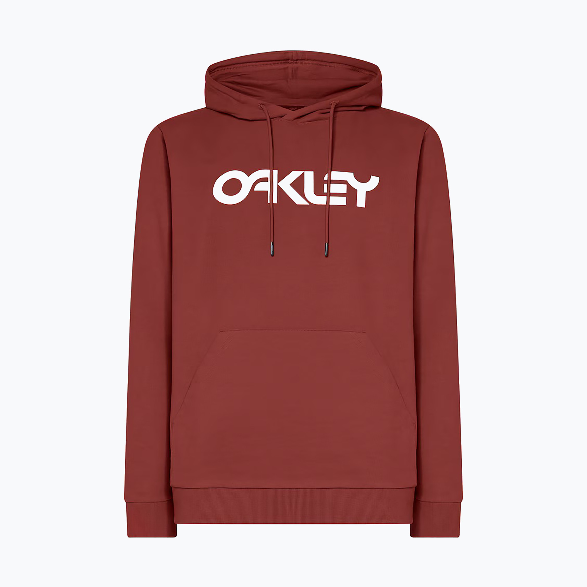 Felpa Oakley B1B Po Hoodie 2.0 rosso fuoco da uomo (L) (B1B Po Hoodie 2.0 FOA402599)