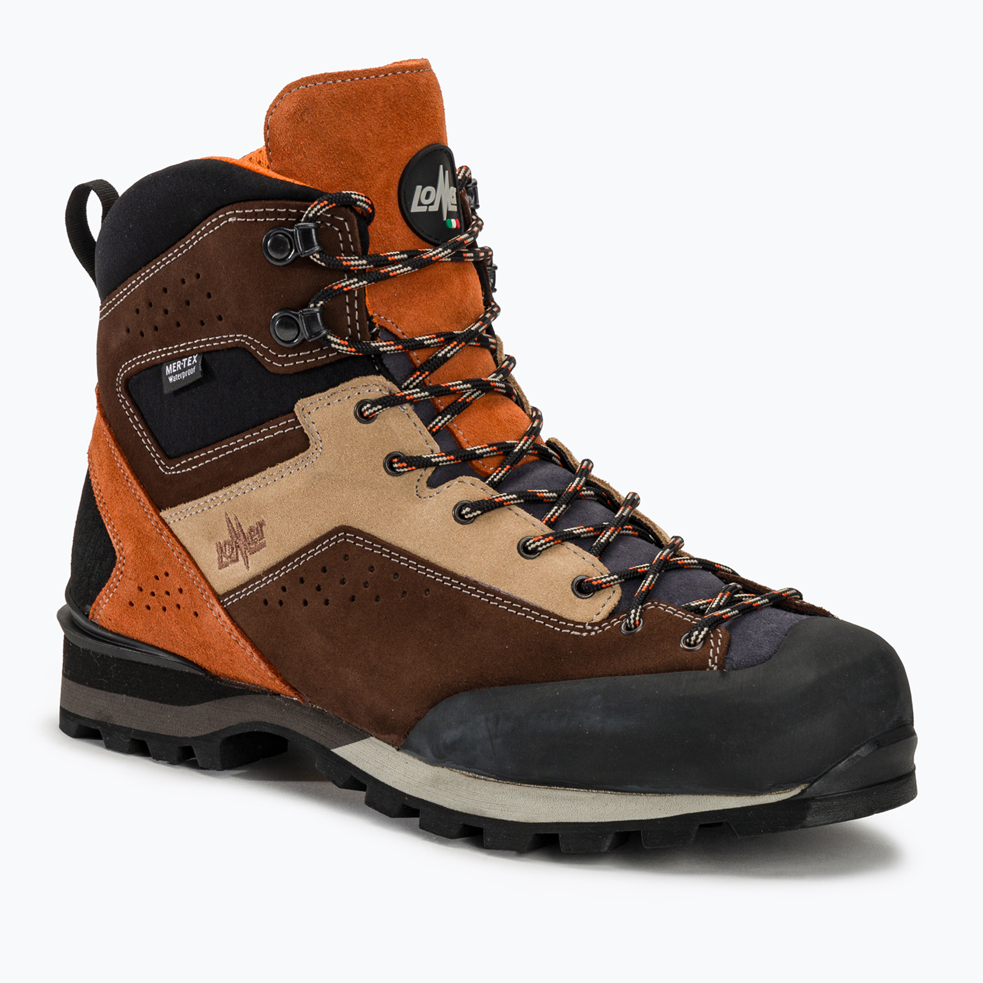 Stivali da trekking da uomo Lomer Badia High Mtx cioccolato/mattone