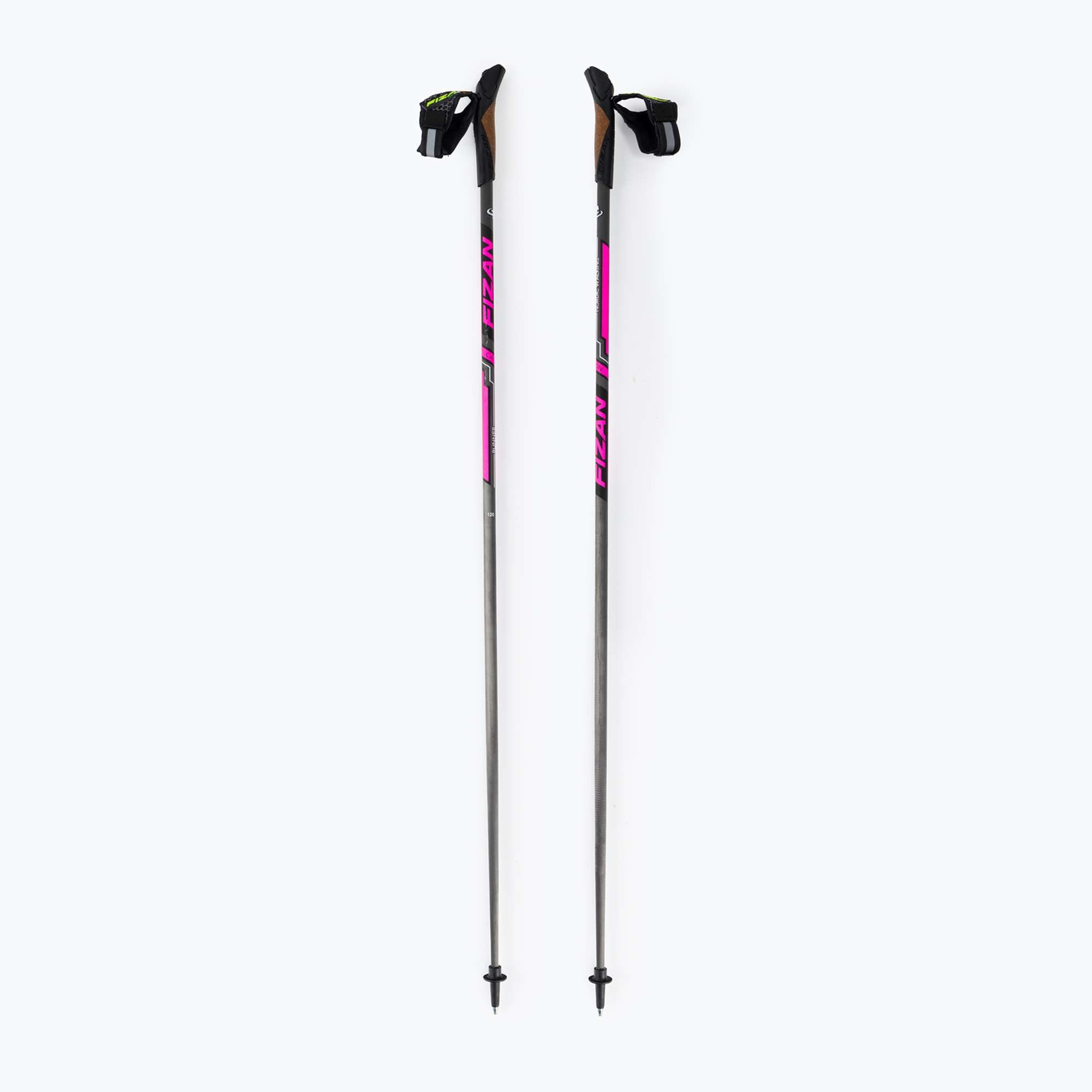 Bastoncini da nordic walking Fizan Runner rosa (115 cm) (Runner S22 CA06)
