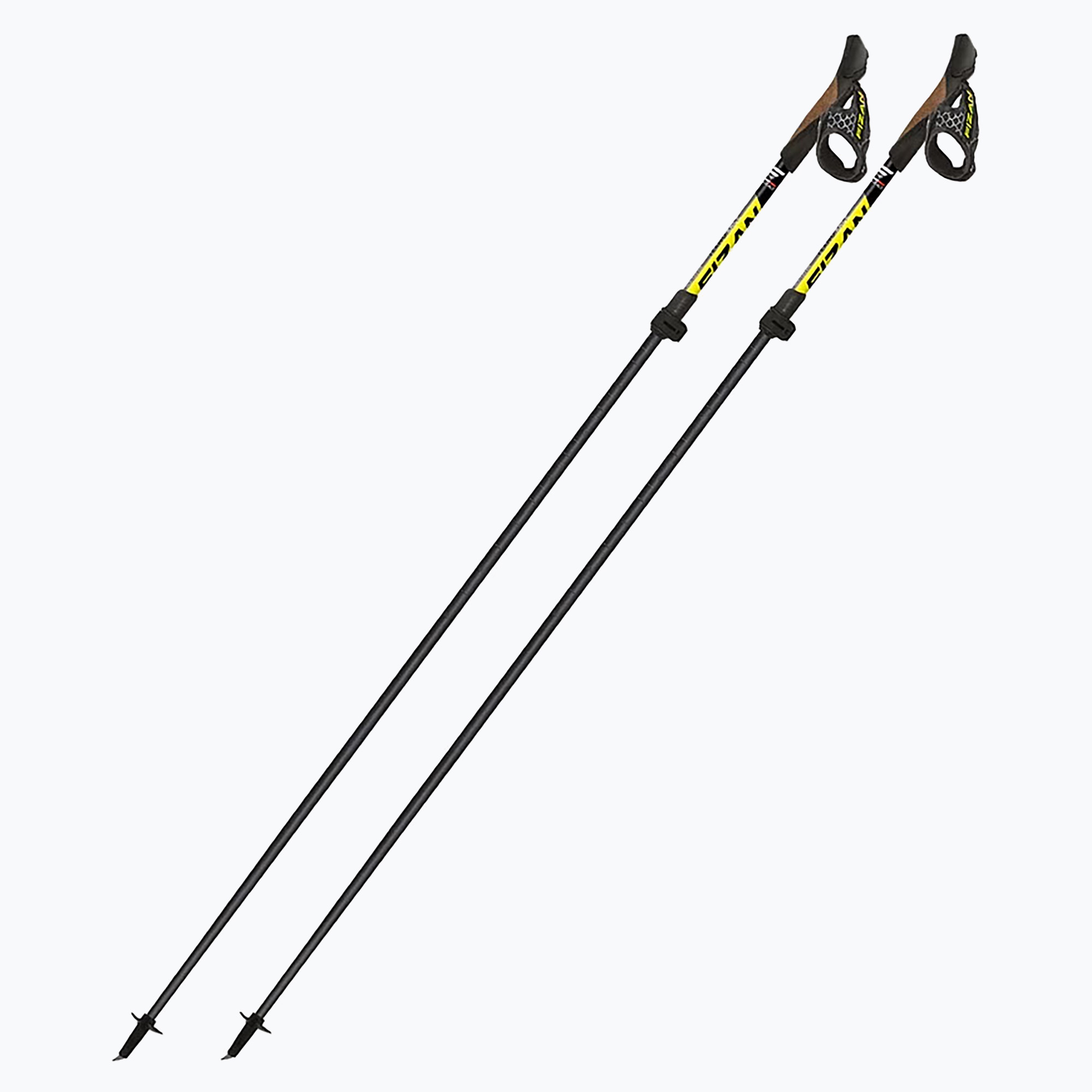 Bastoncini da nordic walking Fizan Tekno Race giallo