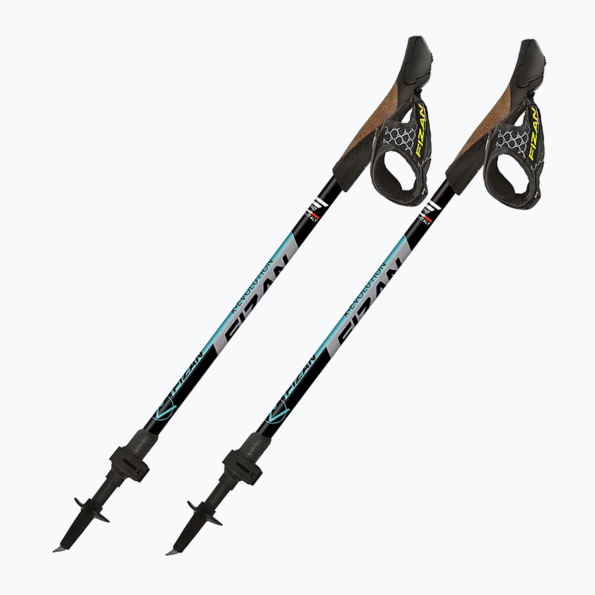 Bastoncini da nordic walking Fizan R-evolution grigio/oceano